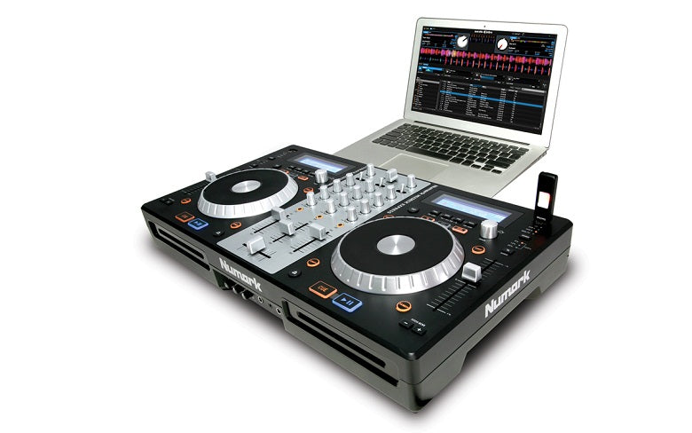 Numark MixDeck Express DJ Controller - Professional USB Mixer for Serato DJ Lite | Perfect for Home Studios, Clubs & Live Performances