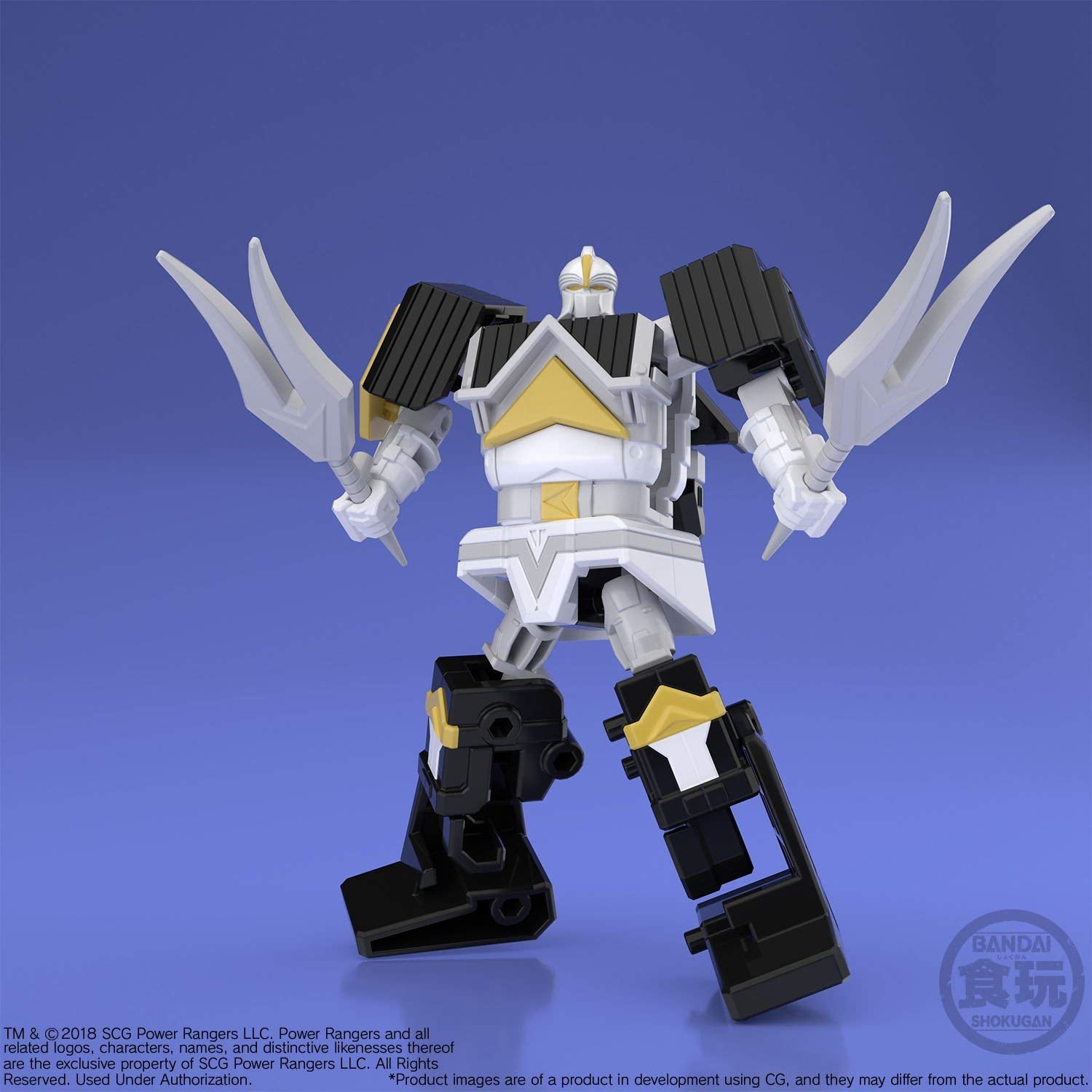 Bandai Shokugan Super MiniPla Power Rangers Shogun Megazord Model Kit - Buildable Action Figure Toy for Collectors & Kids - Perfect for Display, Play & Anime Fans
