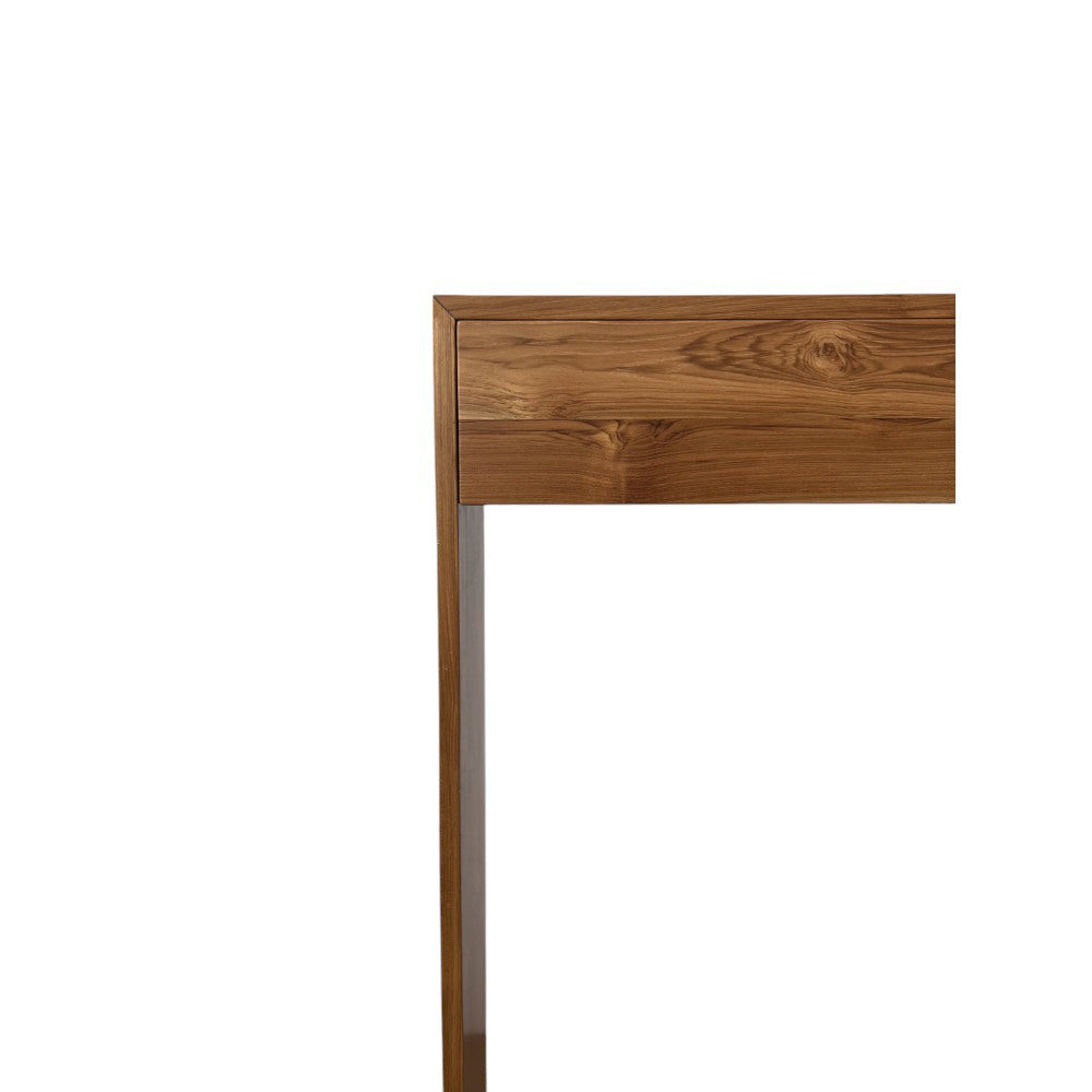 Hudson Console Table - Modern Entryway Sofa Table with Storage Shelf | Perfect for Hallway, Living Room & Bedroom Decor | Sturdy Wooden Design for Home & Office Use