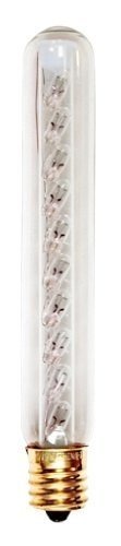 Tubular Exit Clear Light Bulbs - 25 Pack | Energy Efficient Emergency Lighting Bulbs for Exit Signs, Stairwells & Commercial Buildings