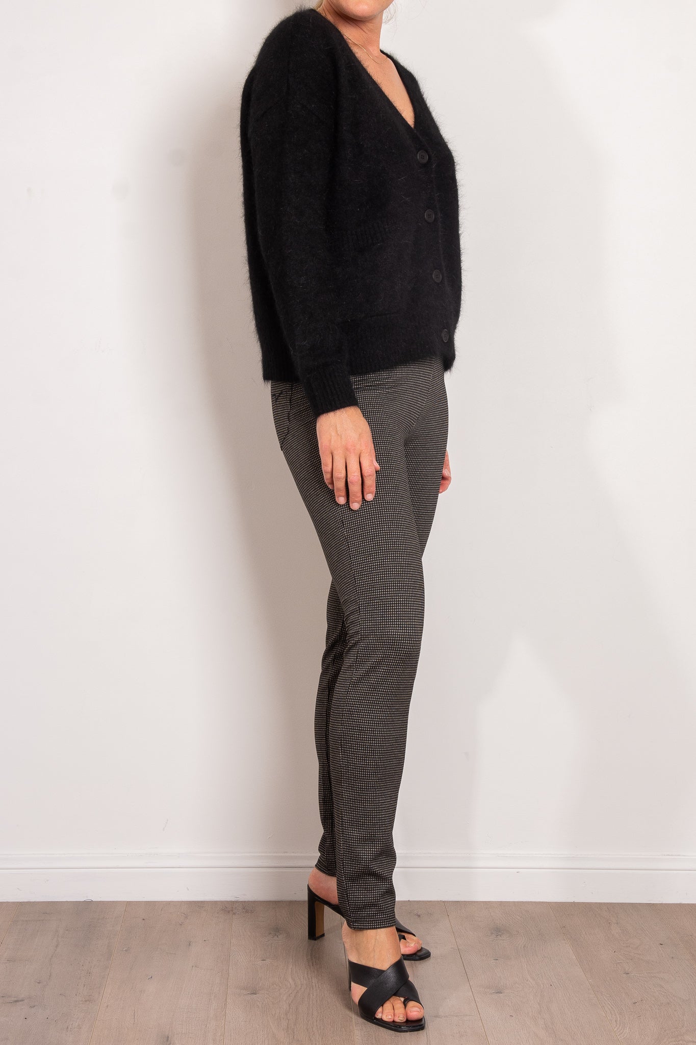 Vassalli Slim Leg Pants for Women - High Waist Stretch Skinny Jeans - Comfortable & Stylish for Work, Casual & Night Out