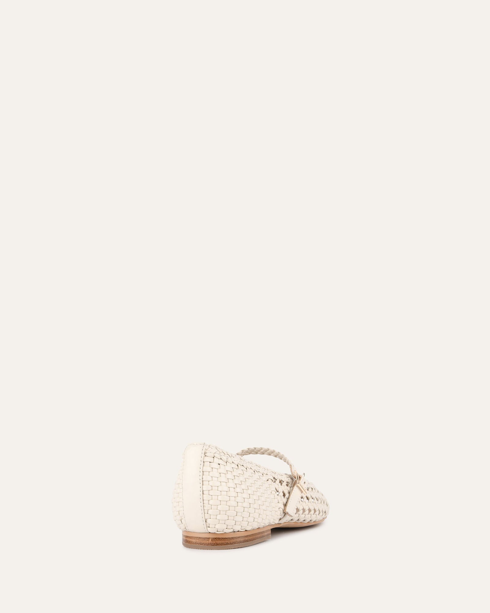 **Willis Casual Flats - Off White Leather Women's Shoes for Comfortable Everyday Wear**