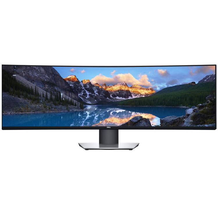 Dell UltraSharp U4919DW 49-Inch Curved QLED IPS UltraWide Monitor - 5120x1440 Resolution, 32:9 Aspect Ratio, USB-C Connectivity for Home Office, Gaming & Multitasking