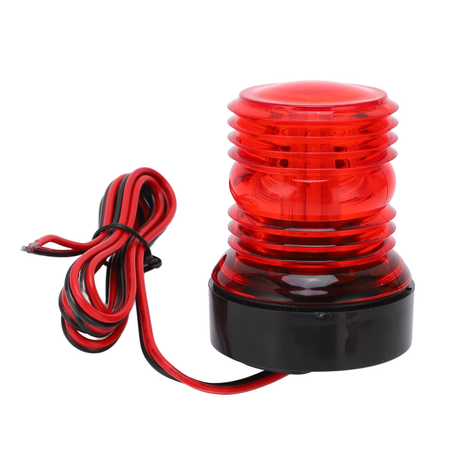360° All-Round Marine LED Navigation Light - Red & White Anchor Light for Boats, Sailing, Yachts (12V-24V DC) - Perfect for Night Sailing, Fishing & Water Safety