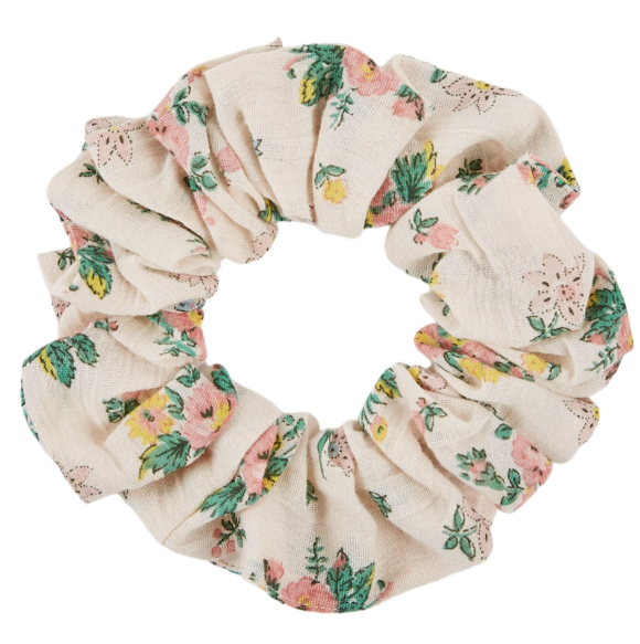 Emile & Ida Hair Scrunchies - Soft & Stretchy Fabric Hair Ties for Women & Girls (One Size Fits All) - Perfect for Workouts, School, or Everyday Styling