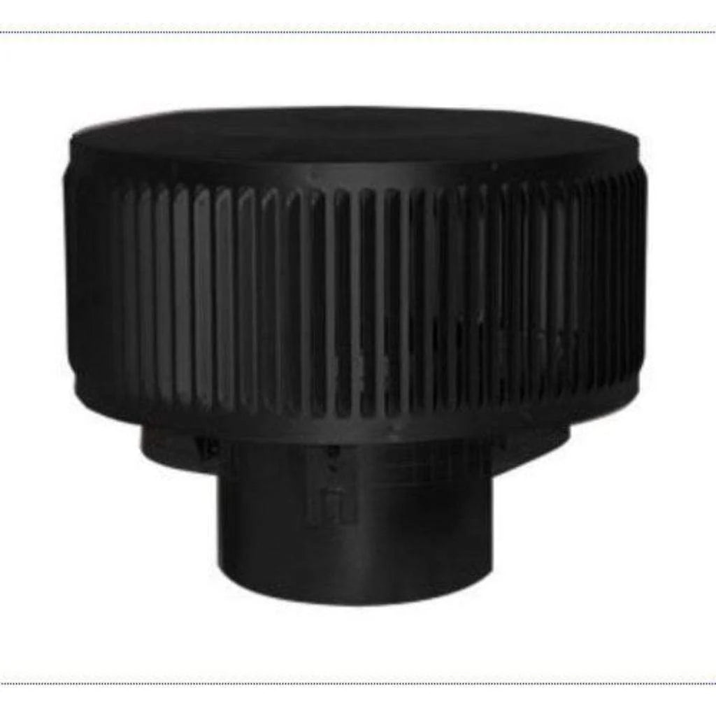 Premium Black Round Top with Louvers - RLT 8DM K - Perfect for Home Ventilation & Attic Cooling