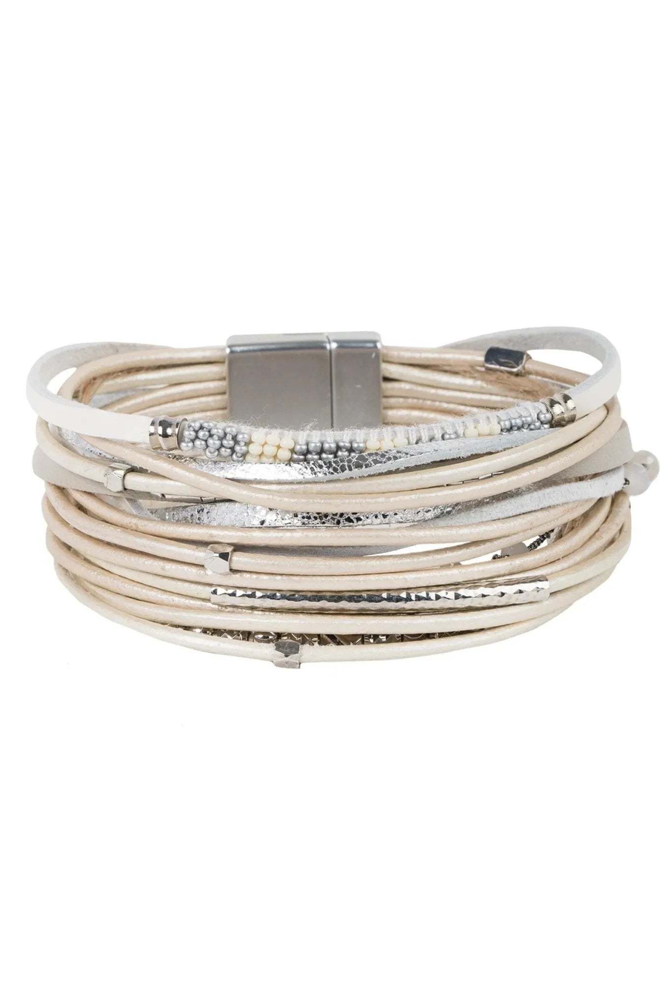 Laguna Beach Genuine Leather Bracelet for Men & Women - Stylish Handmade Adjustable Wristband for Casual Wear, Beach Outfits & Boho Fashion