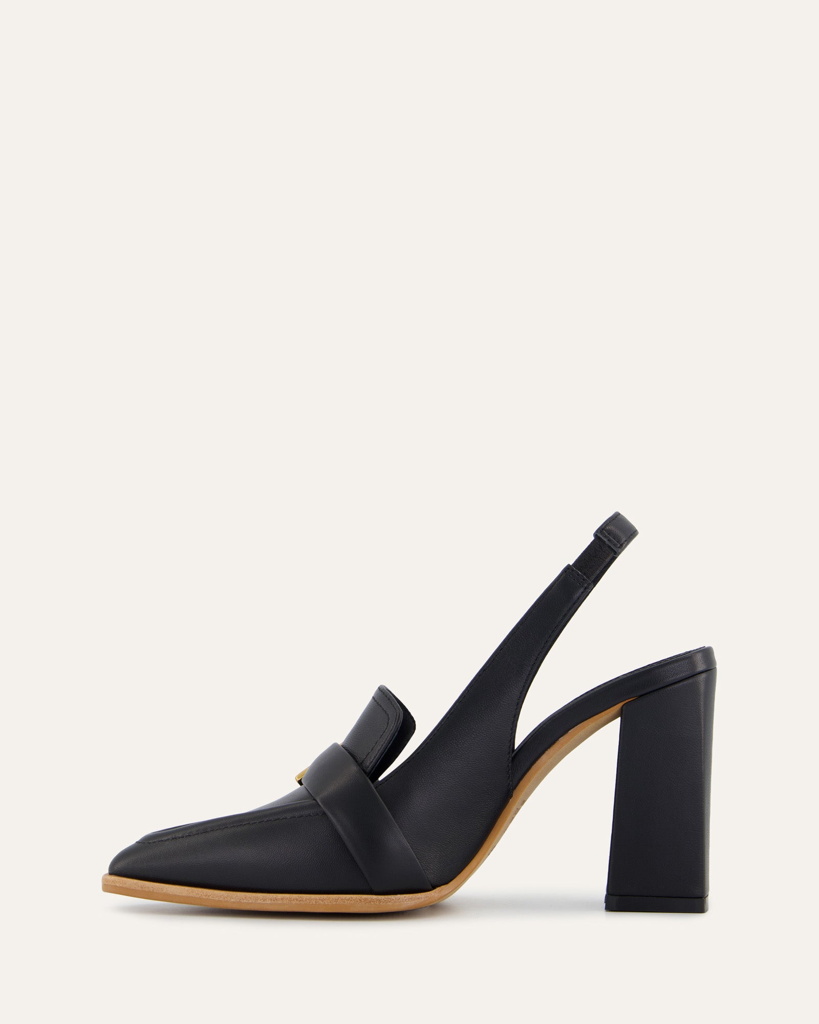 Stylish CODIE Black Leather High Heels for Women - Perfect for Parties, Weddings & Evening Events