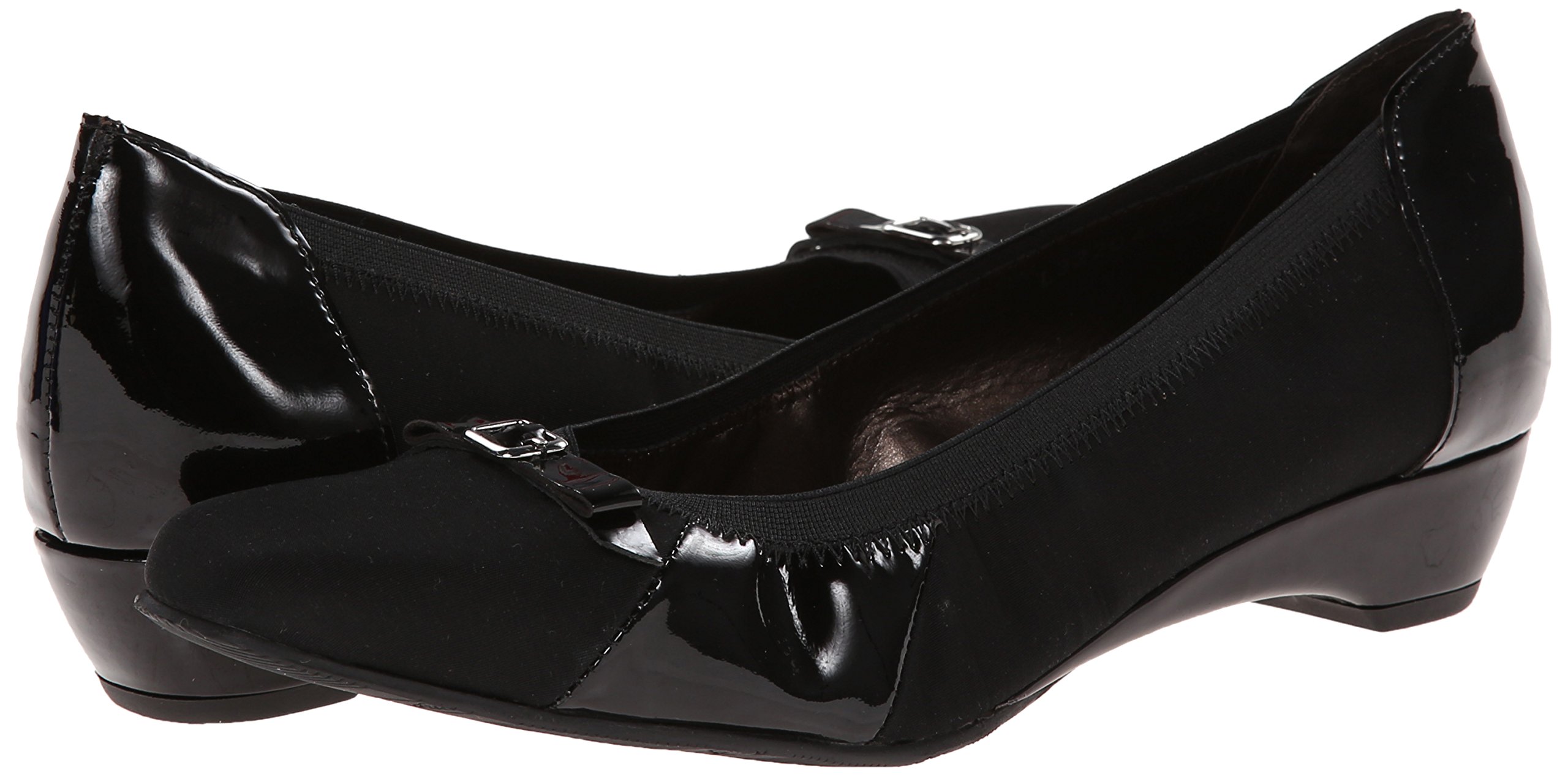Rose Petals Women's Becky Wedge Pump - Comfortable Low Heel Dress Shoes for Women | Perfect for Weddings, Office & Casual Outfits