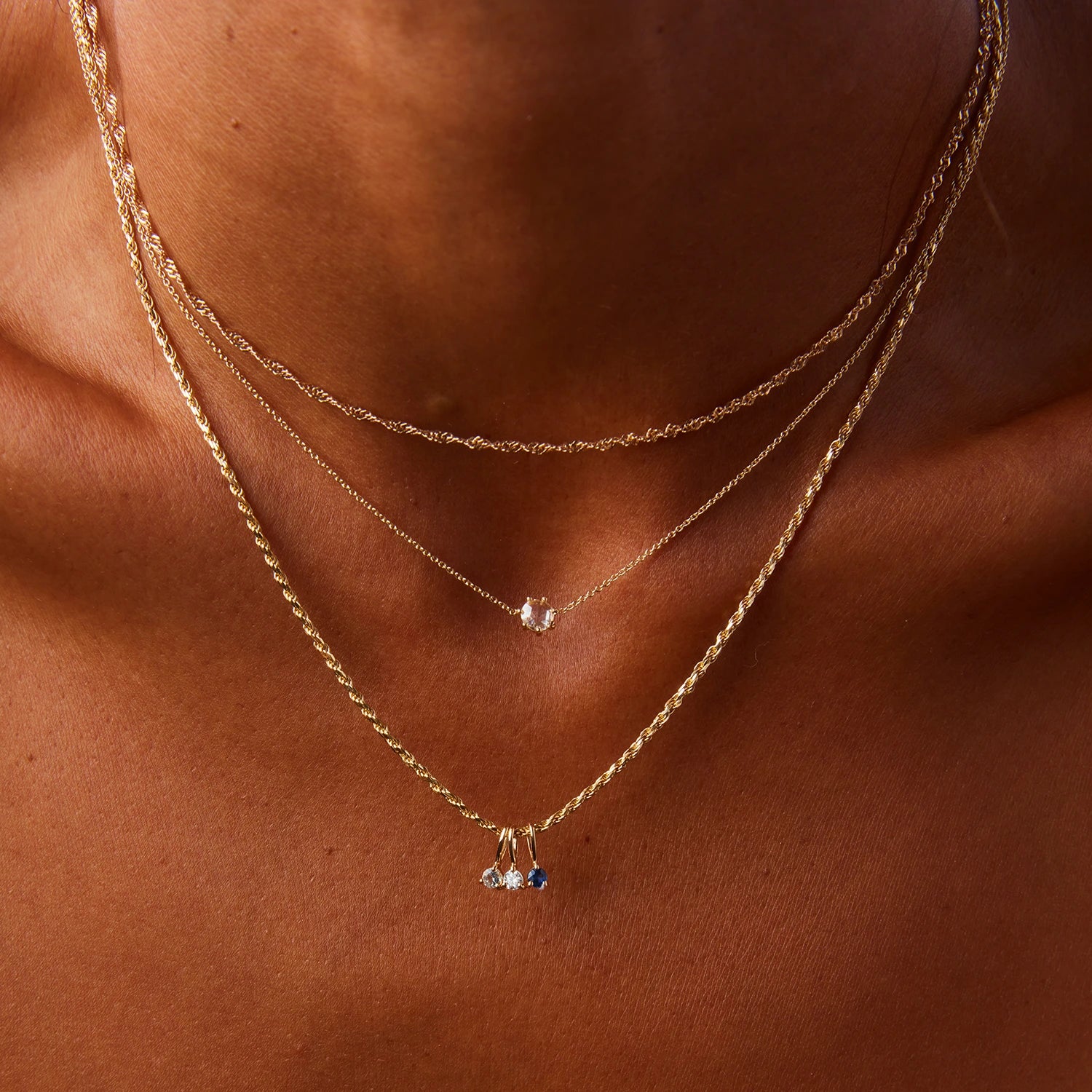 10K Yellow Gold April Birthstone Charm with Diamond - Perfect for Necklaces, Bracelets & Jewelry Gifts