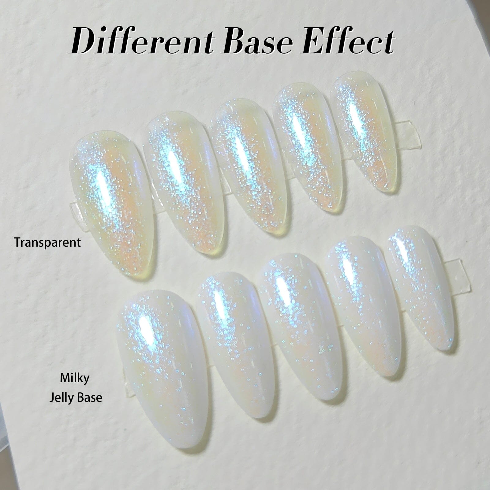 Sea Tears JG02 Aurora Nail Gel Polish 15ml - Long Lasting UV LED Gel Nail Polish for Salon & Home Manicure - Perfect for Nail Art, French Tips & Special Occasions
