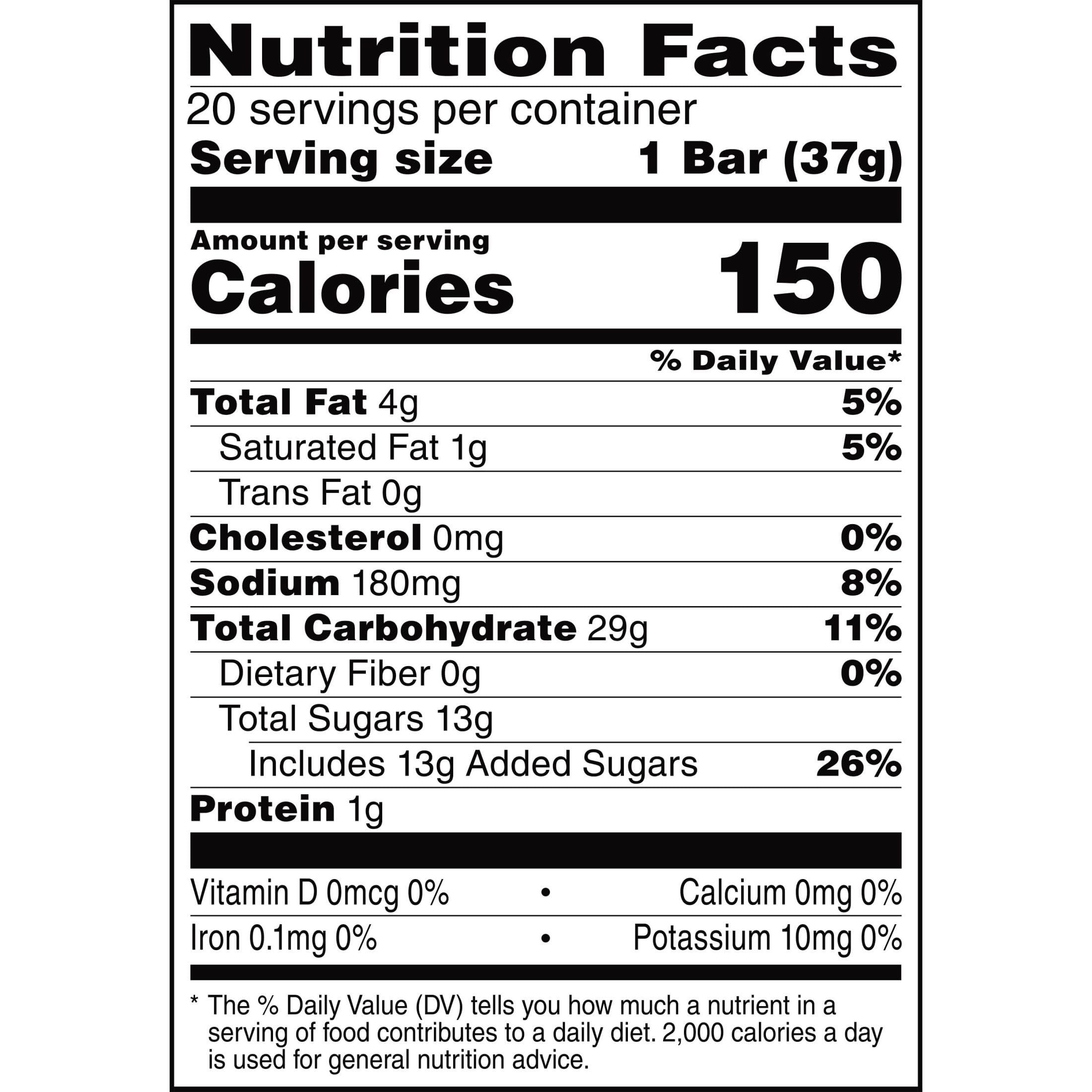 Original Rice Krispies Treats Marshmallow Snack Bars - 26oz Box (20 Count) - Crunchy Sweet Lunch Snacks for Kids & Adults - Perfect for School Lunches, Office Breaks & After-School Treats