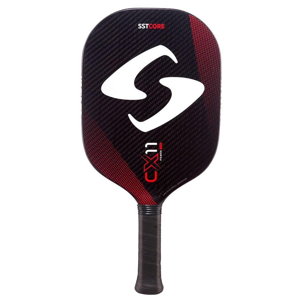 CX11Q Power 7.8oz Pickleball Paddle - Lightweight Carbon Fiber Racket for Tennis & Pickleball - Perfect for Outdoor & Indoor Court Games (Red)