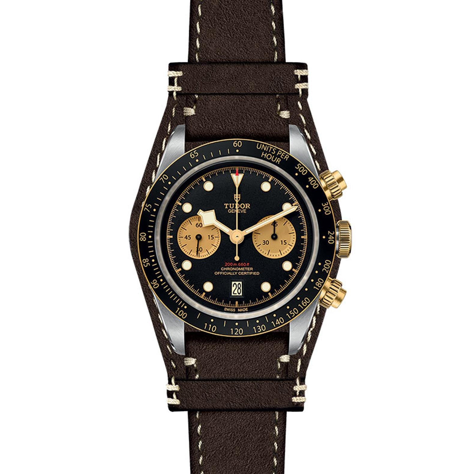Black Bay Chrono S&G M79363N-0002 Luxury Men's Watch - Perfect for Business, Formal Events & Special Occasions
