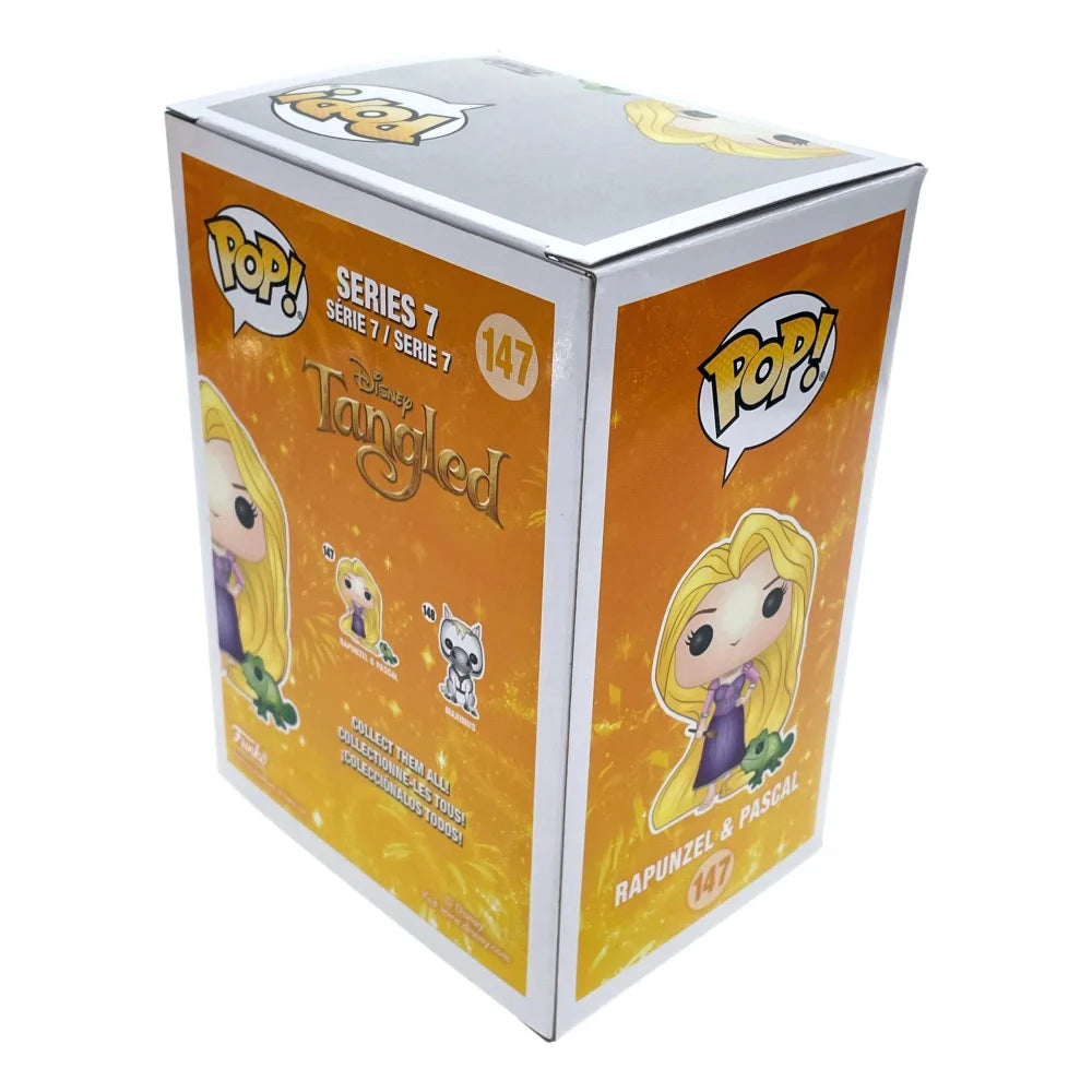 Mandy Moore Autographed Tangled Funko Pop #147 - Rapunzel & Pascal Signed Collectible with JSA COA - Perfect for Disney Fans, Movie Memorabilia Collectors & Gift Giving