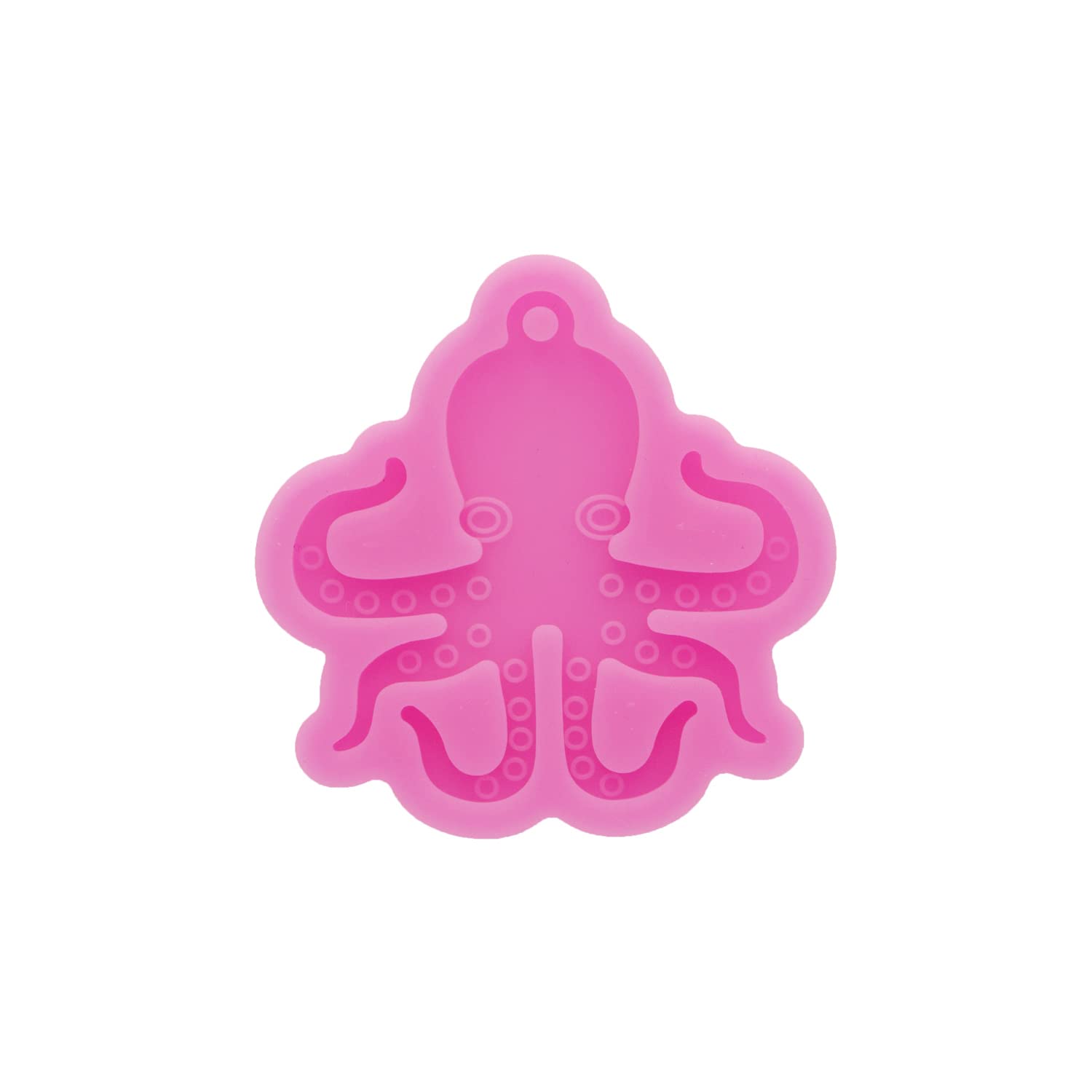 Angel Wings Gloss Octopus Silicone Keychain Molds - Resin Casting & Epoxy Mold for DIY Crafts, Fondant Cake Baking - Perfect for Jewelry Making, Gift Accessories, and Home Decor