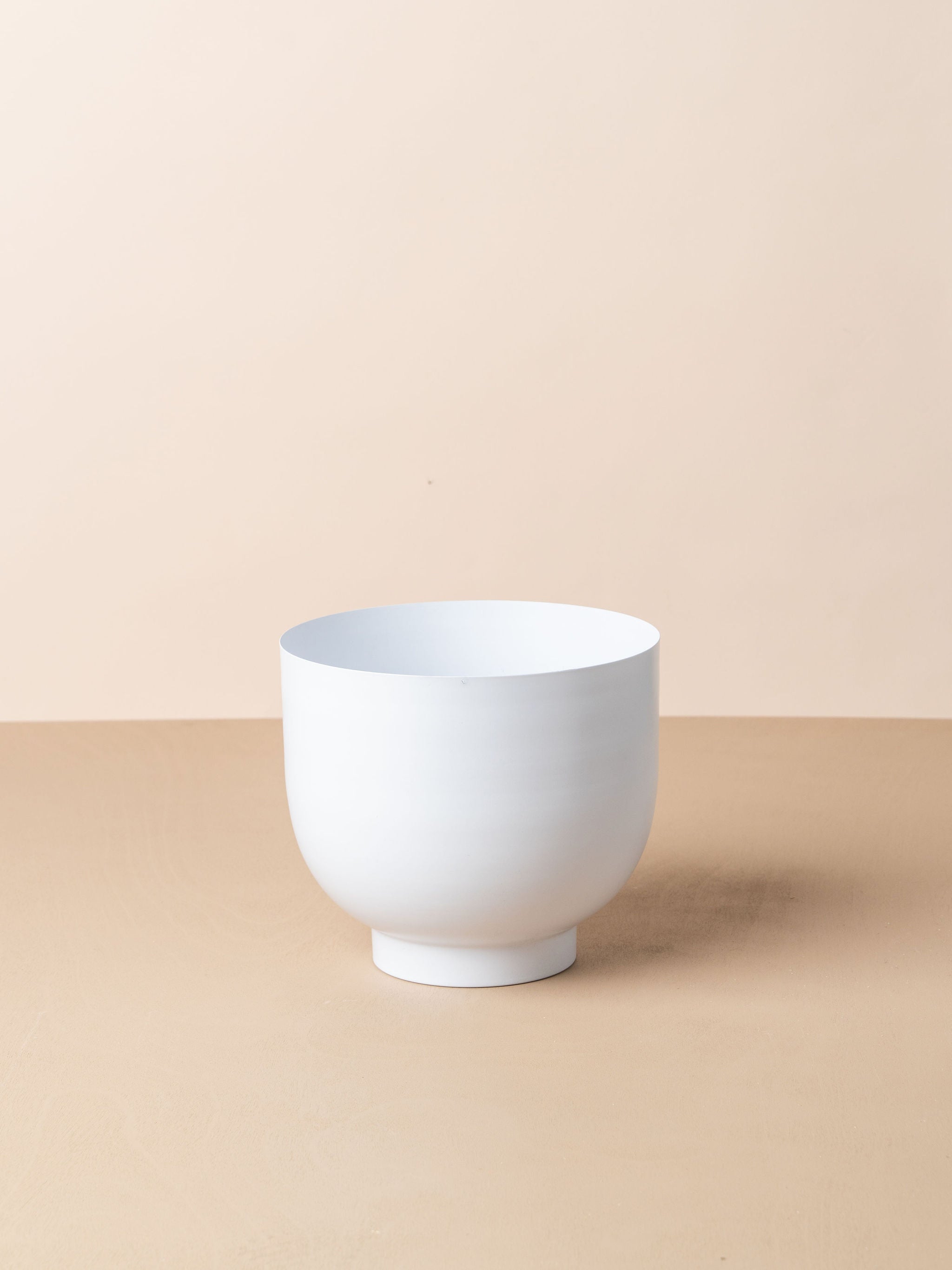 Yaamur White Ceramic Planter Collection - Modern Indoor & Outdoor Flower Pots for Home, Office, and Garden Decor