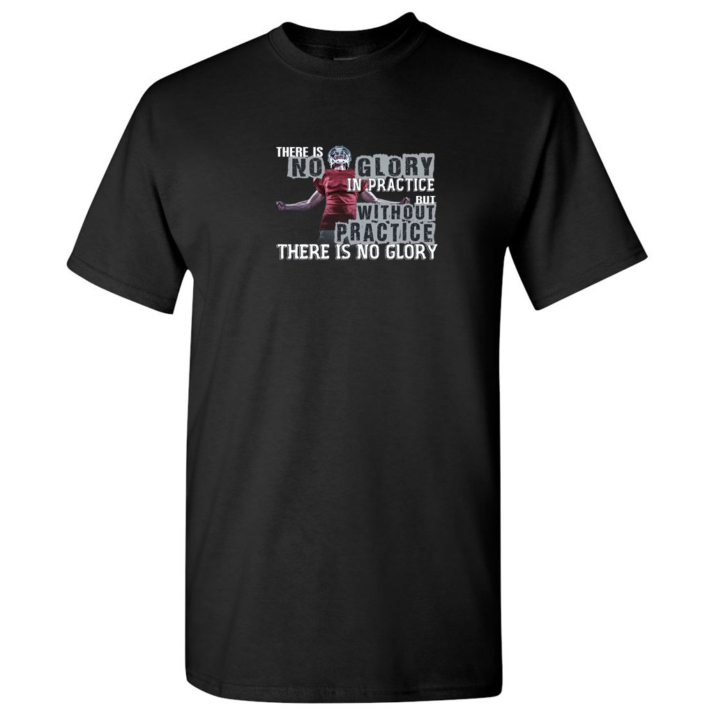 VictoryStore Football T-Shirt - Motivational 
