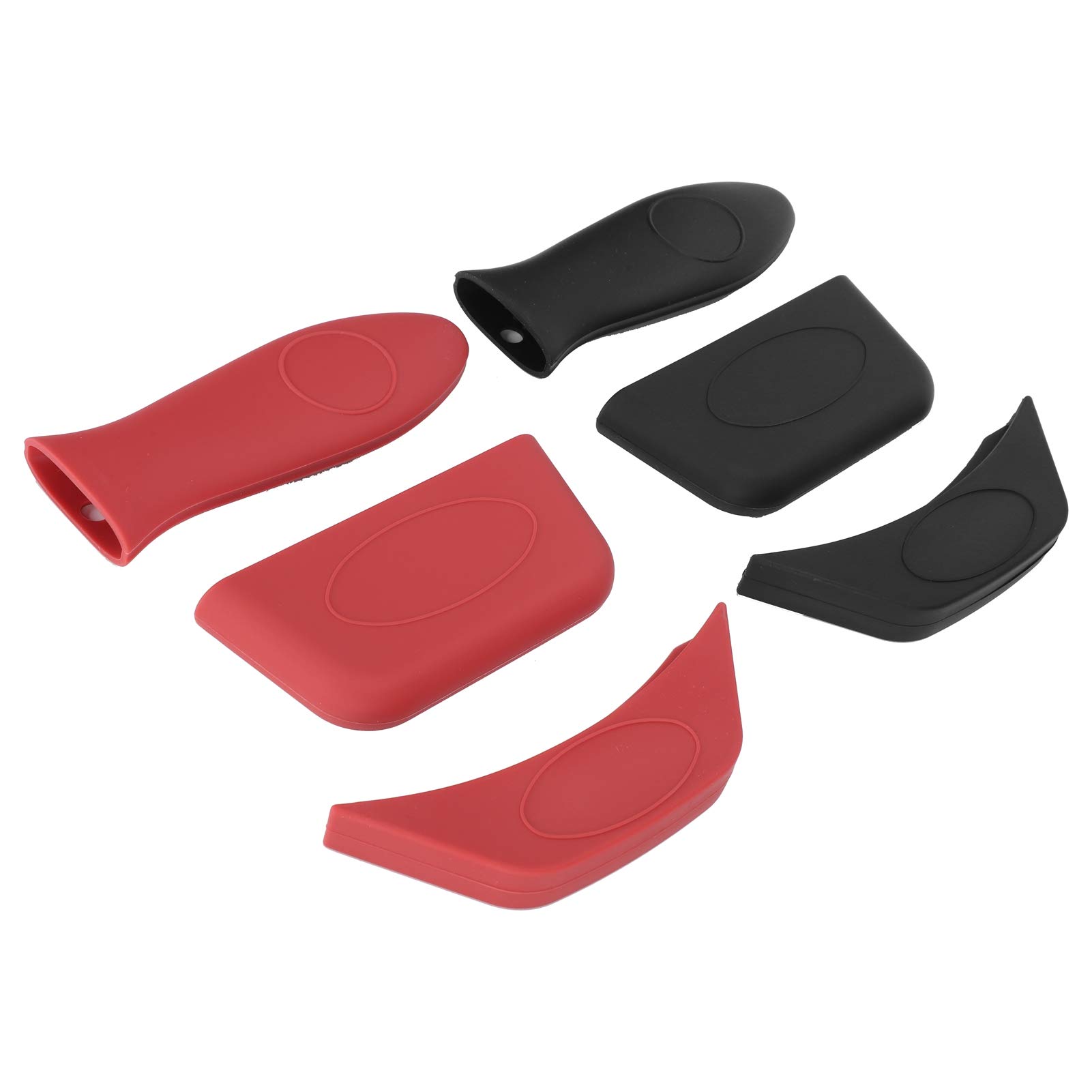 Heat Resistant Pot Handle Covers - 2 Pack Silicone Hot Handle Holders for Cooking, Grilling & Baking | Non-Slip Kitchen Accessories for Stove, Oven & BBQ | Perfect for Home Chefs & Restaurant Use