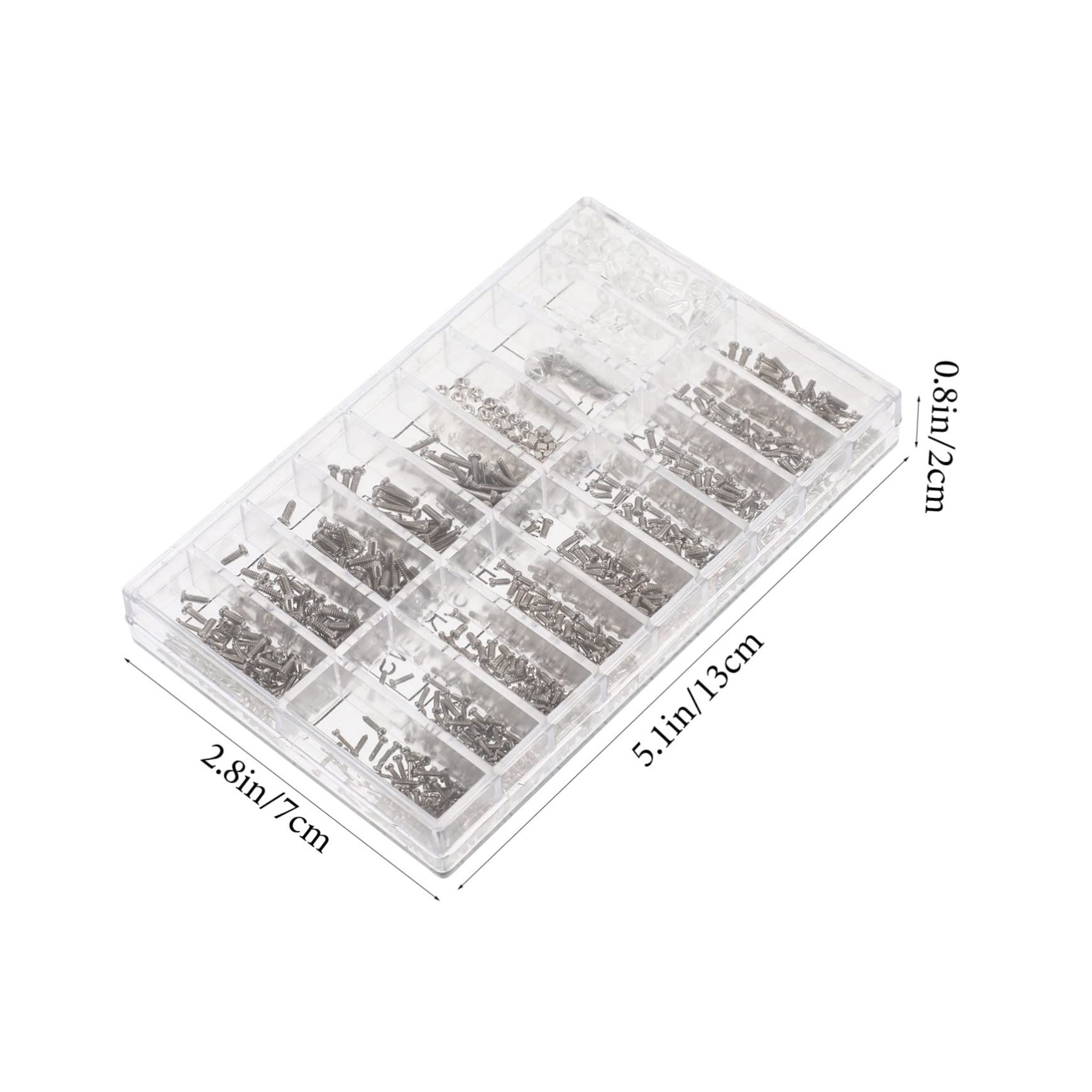 PartyKingdom Professional Glasses Repair Kit - 1 Set Glasses Screws, Nose Pads & Watch Components for Eyewear & Watch Repair | Durable Metal Accessories for Glasses Frames, Sunglasses & Smartwatches