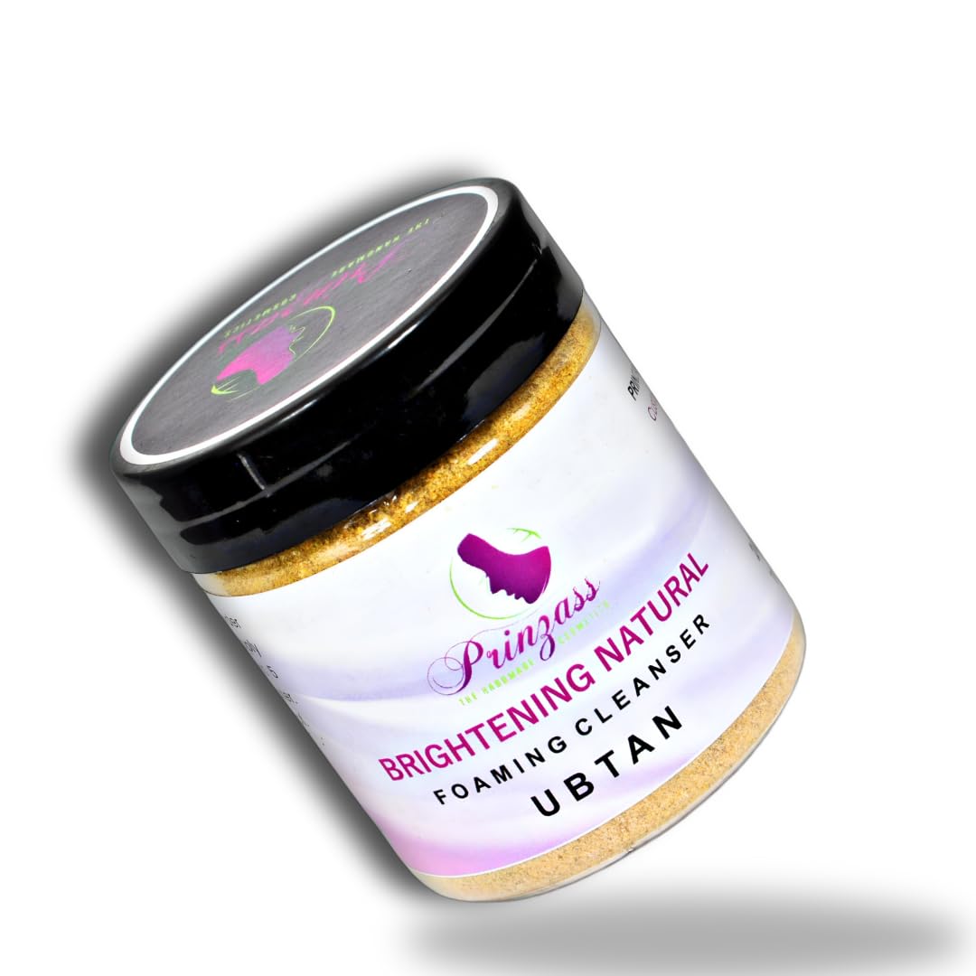Prinzass Natural Ubtan Powder - 50g Organic Face & Body Scrub for Glowing Skin | Exfoliating Face Mask & Body Wash for Women & Men | Ayurvedic Skincare for Daily Use & Spa Treatments
