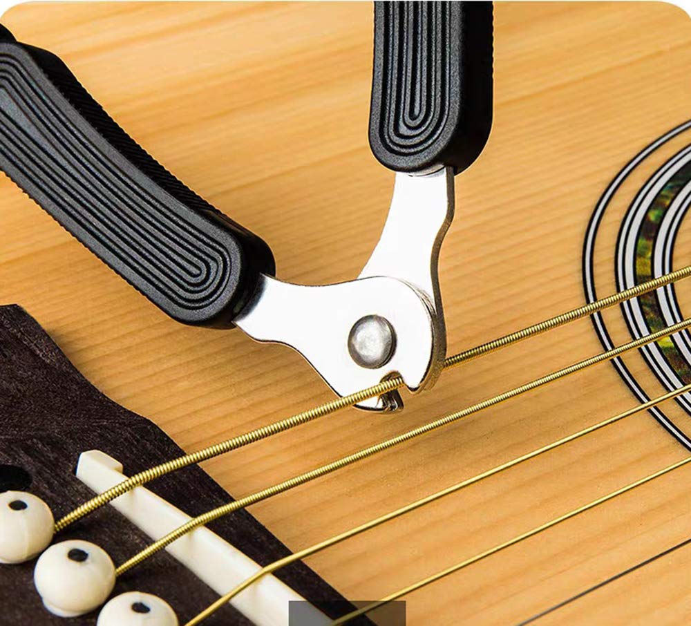 3-in-1 Guitar Tool Set - String Winder, Cutter & Bridge Pin Puller for Easy Guitar Repair & Restringing | Perfect for Acoustic & Electric Guitar Maintenance