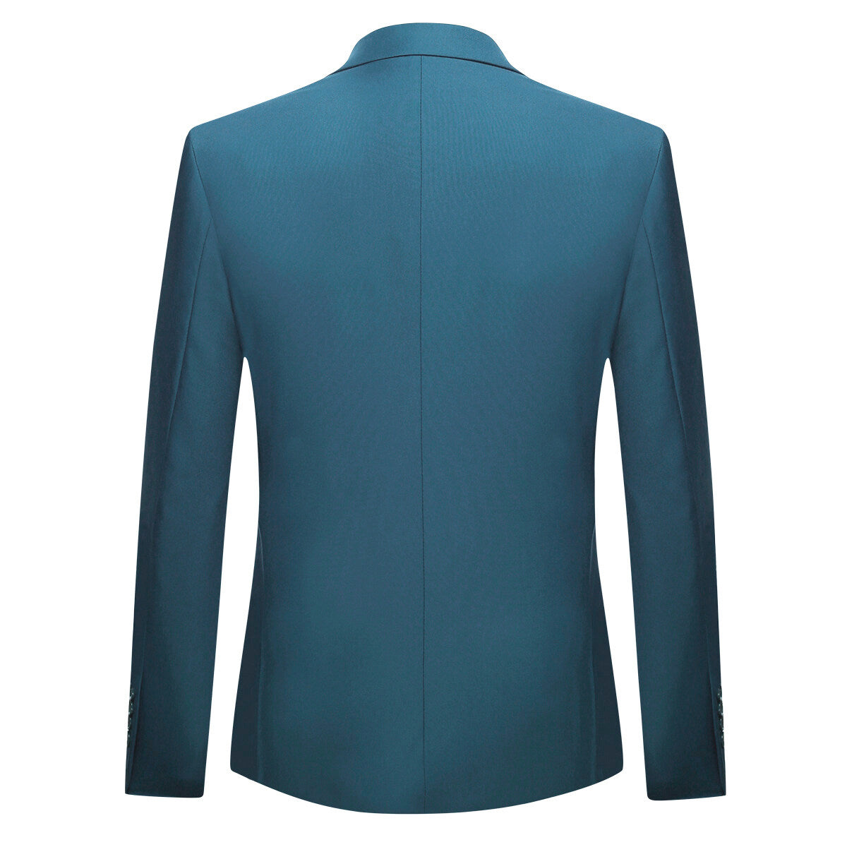 Ocean Blue Slim Fit Casual Blazer for Men - Lightweight Business Jacket for Office, Weddings & Formal Events