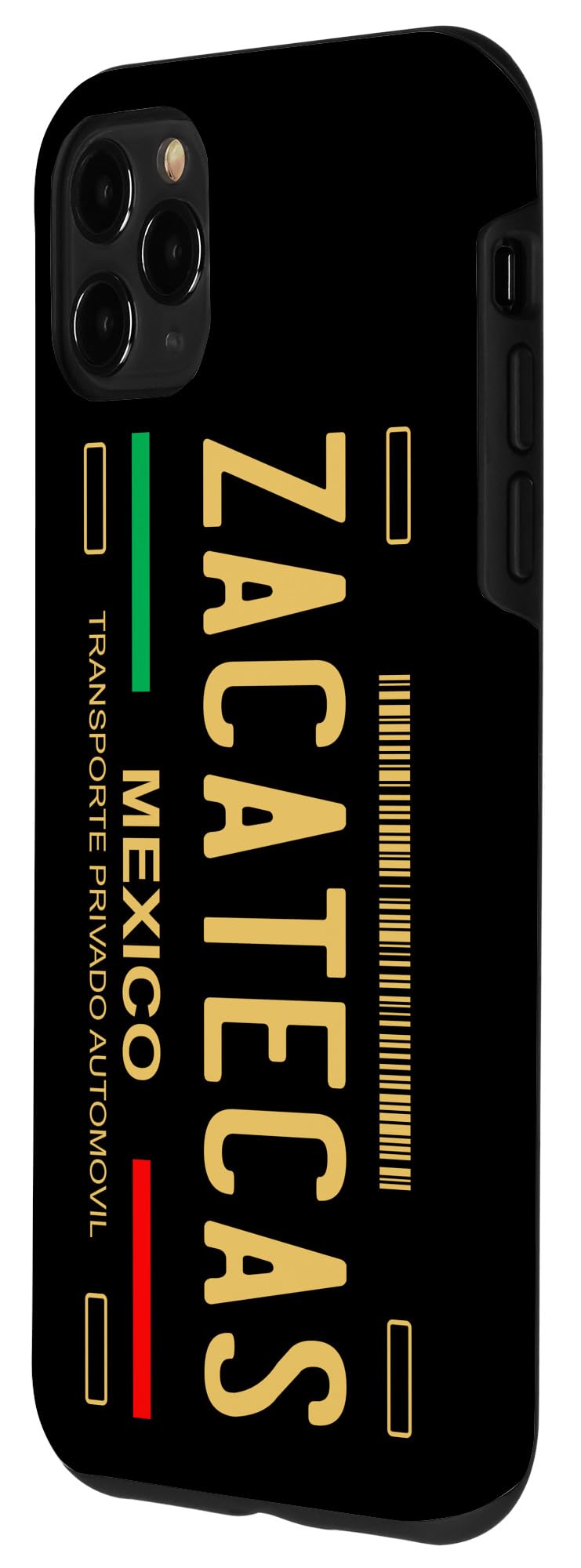 iPhone 11 Pro Max Zacatecas License Plate Phone Case - Durable Protective Cover for Travel & Daily Use