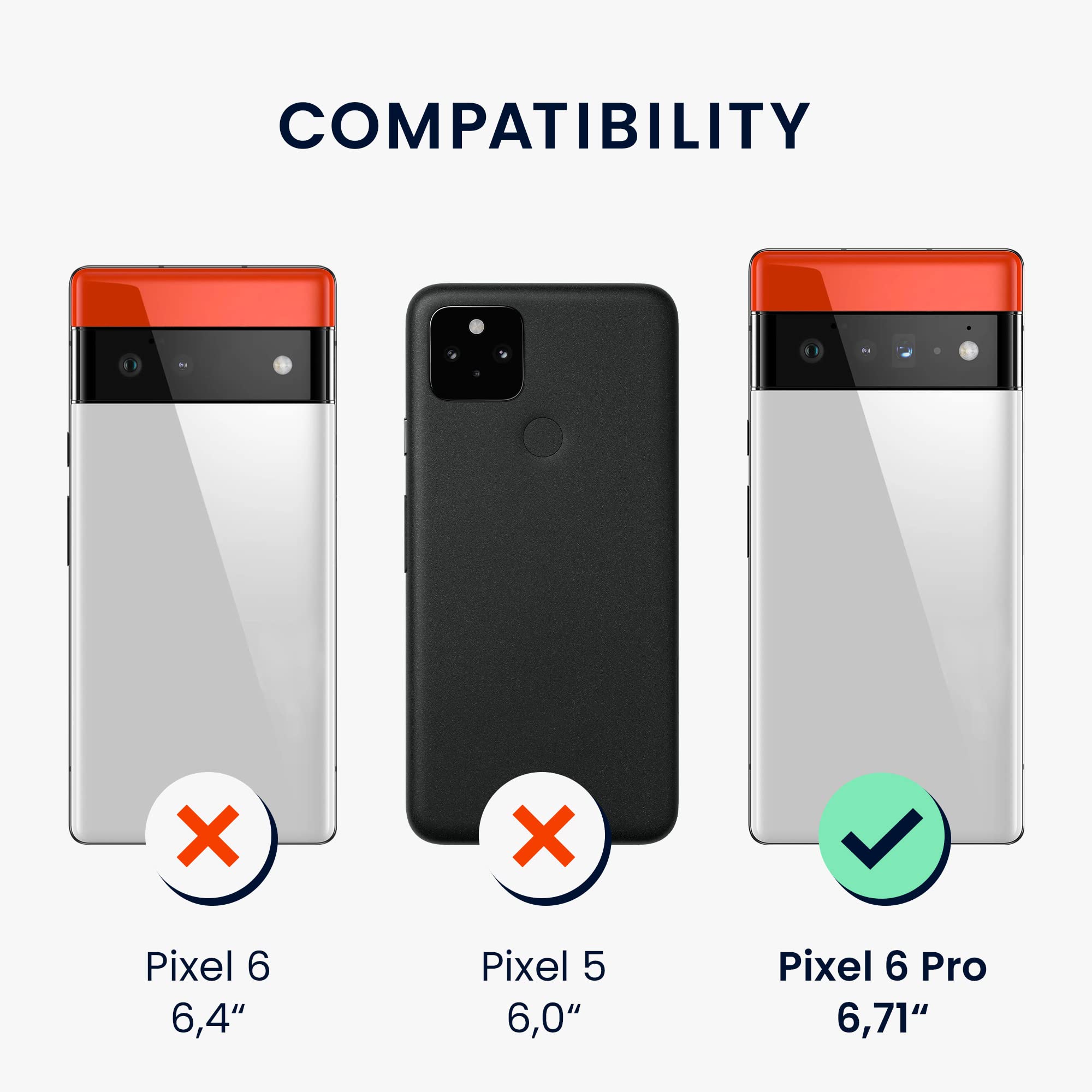 Google Pixel 6 Pro Case - Wood/Carbon Hard Cover with TPU Bumper - Dark Brown/Black - Protective Phone Cover for Daily Use