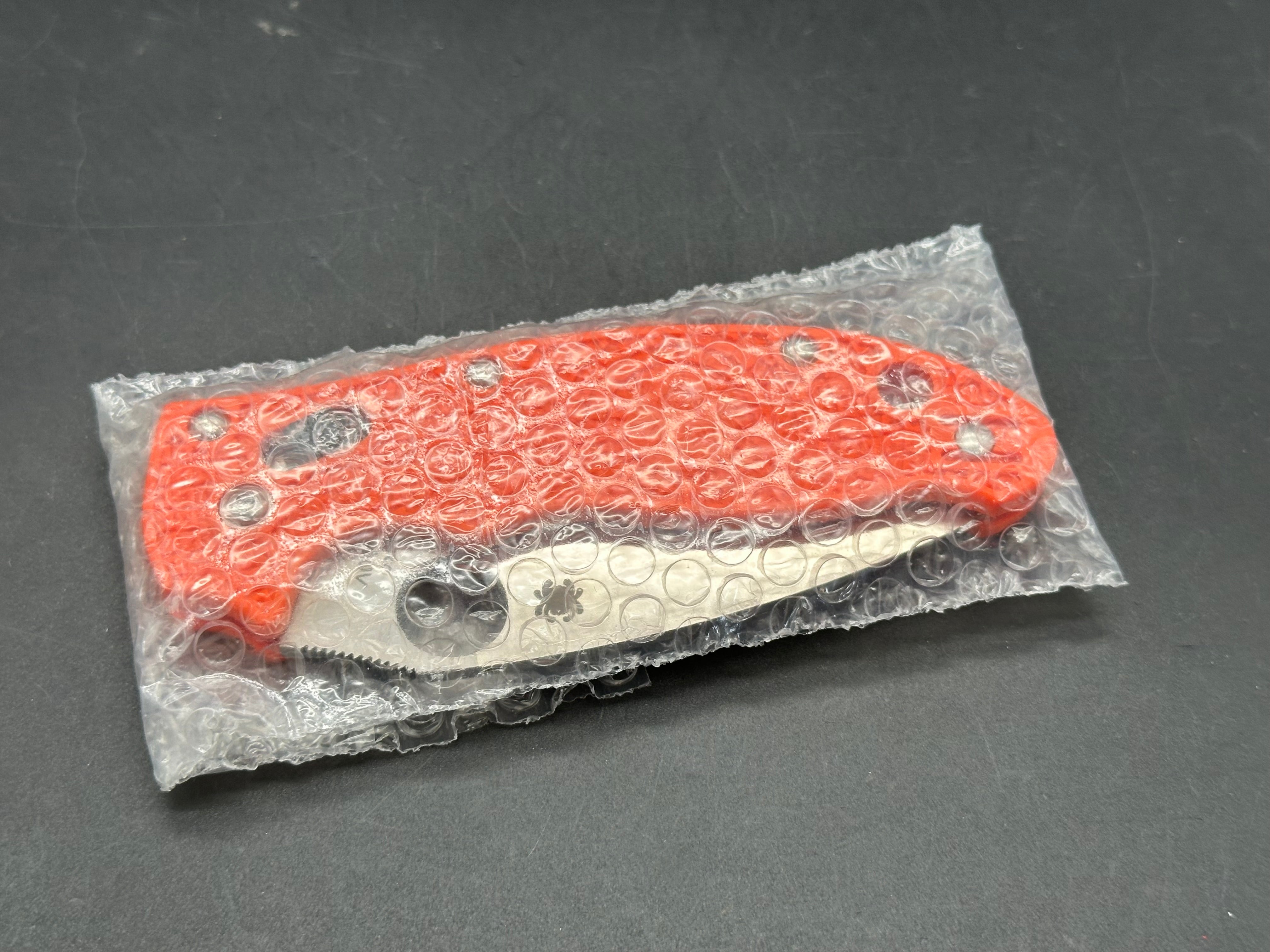 Spyderco Manix 2 Lightweight Knife - Exclusive CPM S90V Steel Blade & Orange FRCP Handle - EDC Pocket Knife for Outdoor, Camping, and Everyday Carry