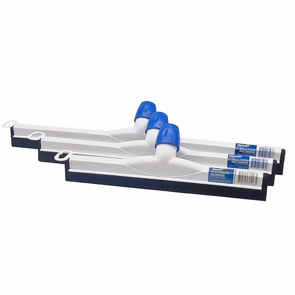 Oates Floor Squeegee Plastic Back 335mm to 535mm - Heavy Duty Floor Scraper for Wet & Dry Surfaces - Perfect for Garage, Kitchen, Bathroom Cleaning
