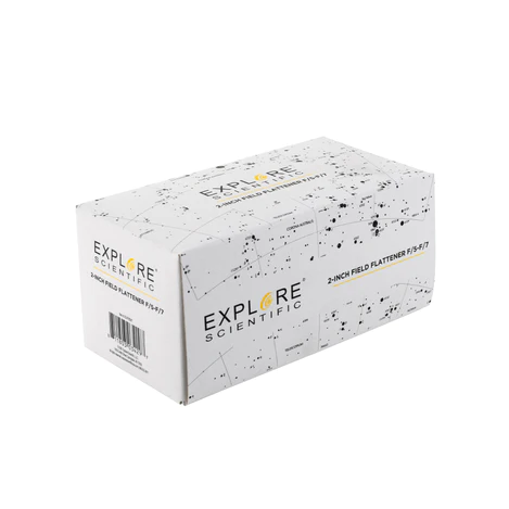 Field Flattener Lens for f/5 to f/7 Refractors - Improve Astrophotography & Stargazing with Crisp Edge-to-Edge Views