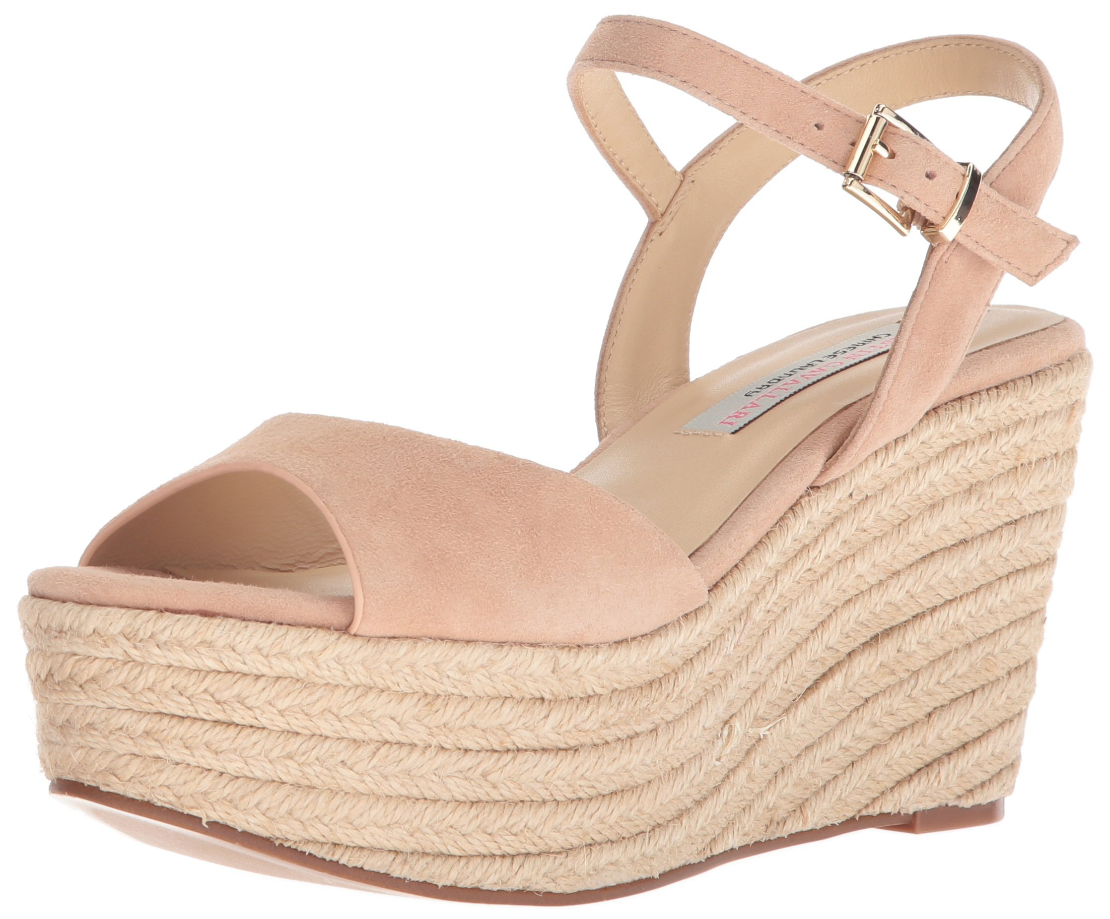 Kristin Cavallari Women's Brandie Espadrille Wedge Sandal - Comfortable Summer Wedges for Beach, Vacation & Casual Outings