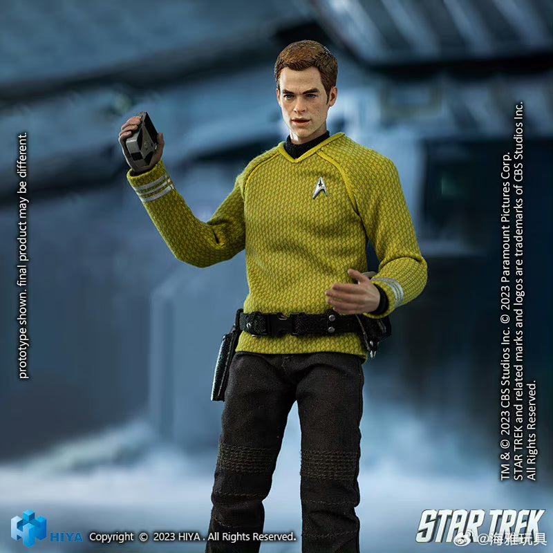 1/12 Scale 16CM Captain Kirk Action Figure - STAR TREK 2009 Movie Collectible - Perfect for Display, Gifts & Sci-Fi Collections