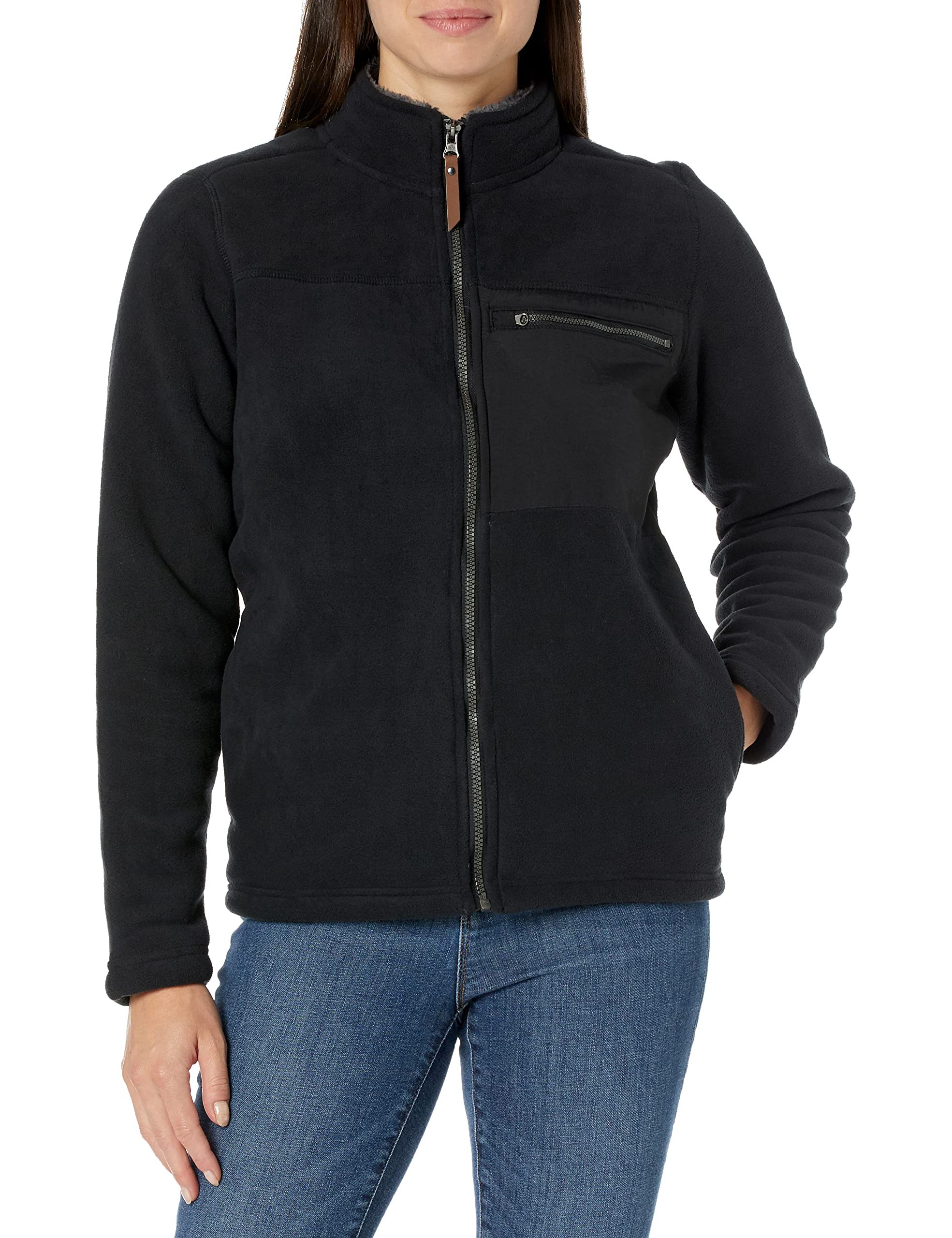 Charles River Apparel Women's Jamestown Fleece Jacket - Soft & Warm Winter Outerwear for Hiking, Camping & Casual Wear