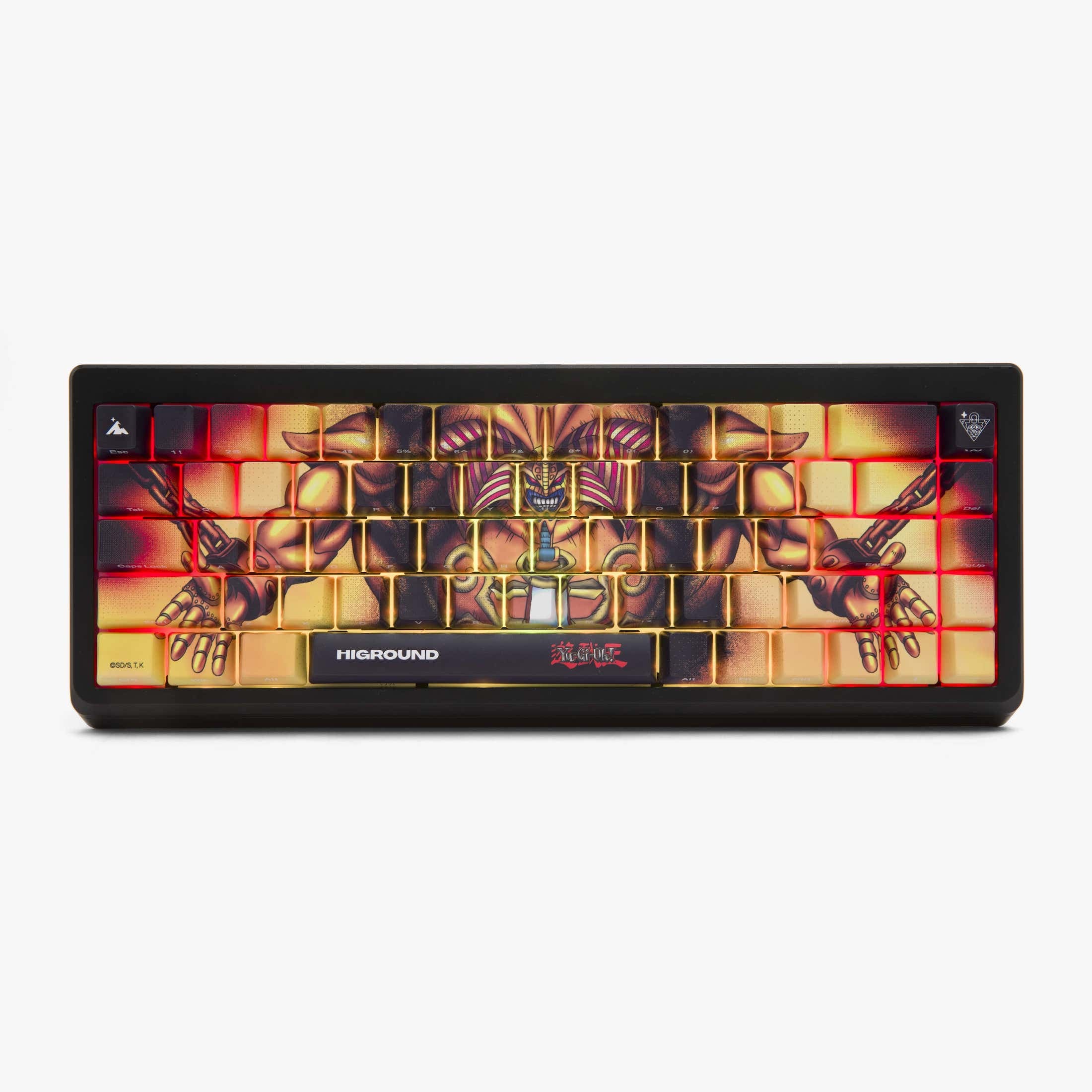 YGO x HG Summit 65 Keyboard 2.0 Mechanical Gaming Keyboard - Exodia Themed Custom 65% Layout with Hot-Swappable Switches | Perfect for Esports, Typing & Streamers