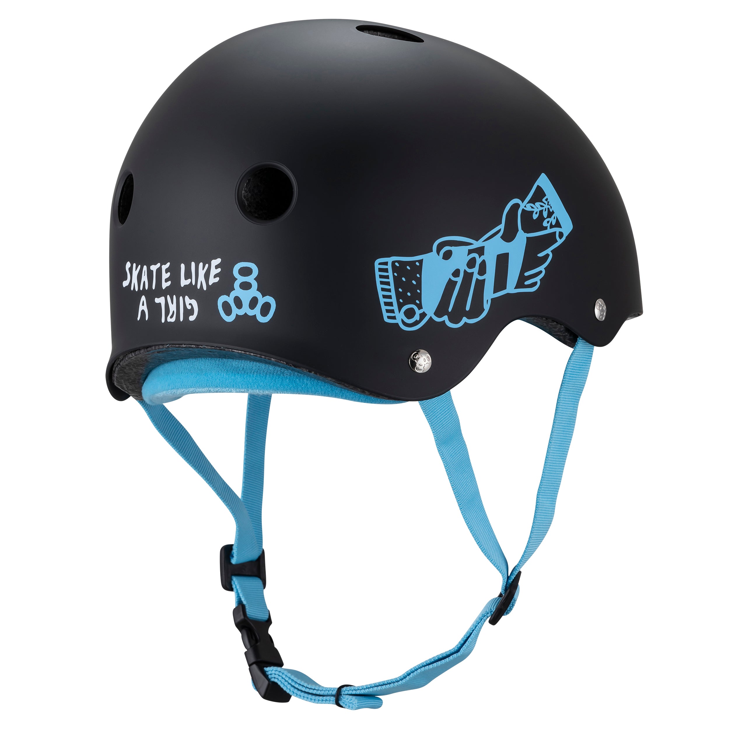 Certified Sweatsaver Helmet for Skateboarding - Lightweight & Comfortable Safety Gear for Girls & Women - Perfect for Skate Parks, Street Skating & Outdoor Sports