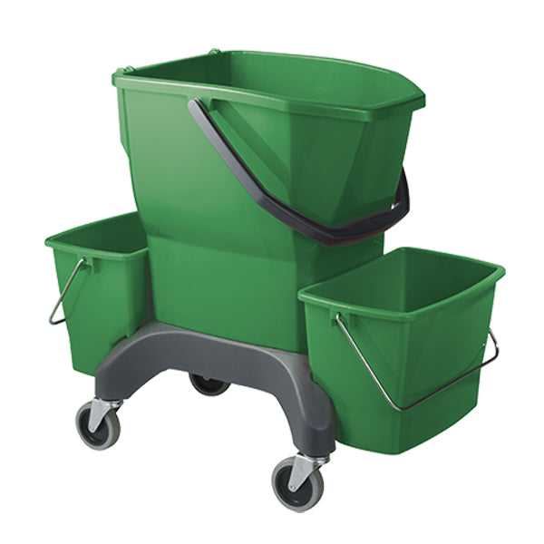 Oates Ezy Ergo Bucket 25 Liter with Presser - Heavy Duty Plastic Pail for Cleaning, Gardening & Construction Works