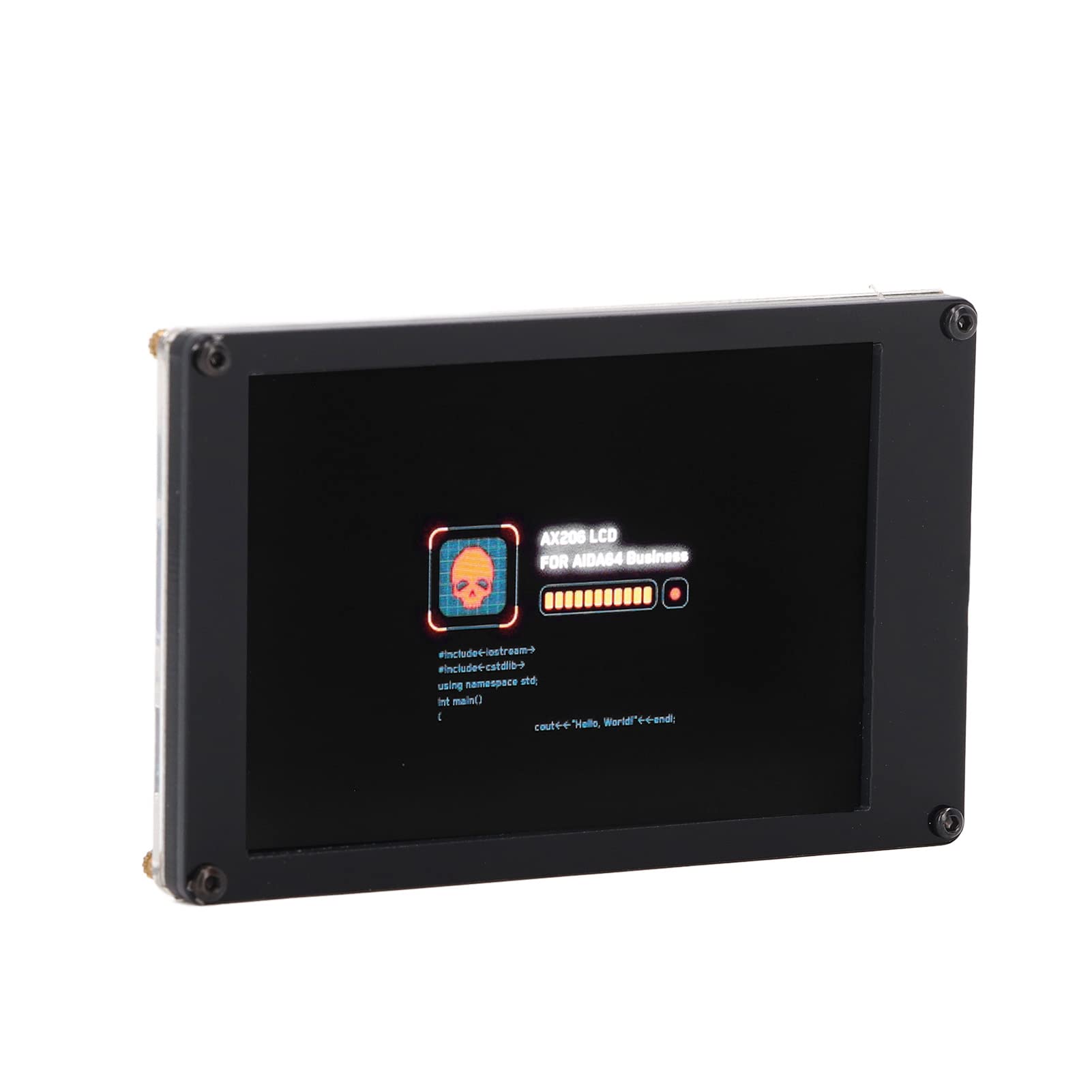 3.5 Inch IPS USB Mini Screen - HD LCD Display Monitor with HDMI for Raspberry Pi, AIDA64 & PC - Perfect for DIY Projects, Gaming & System Monitoring
