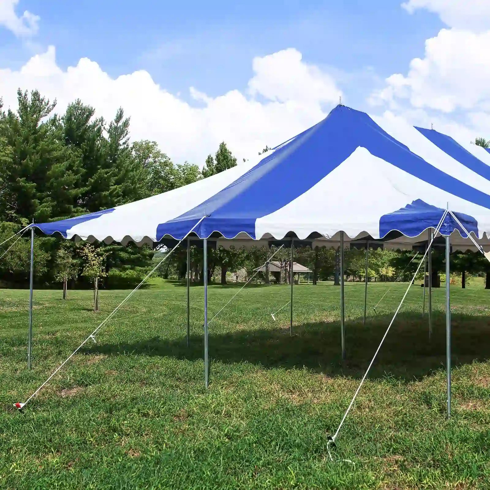 Quictent Heavy Duty Fire Retardant Pole Tent - Waterproof Party Canopy for Outdoor Events, Weddings & Camping