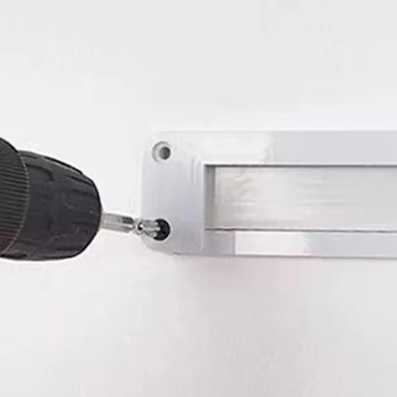 White LED Bathroom Mirror Lights with Slots - Perfect for Vanity, Makeup, and Shaving Lighting