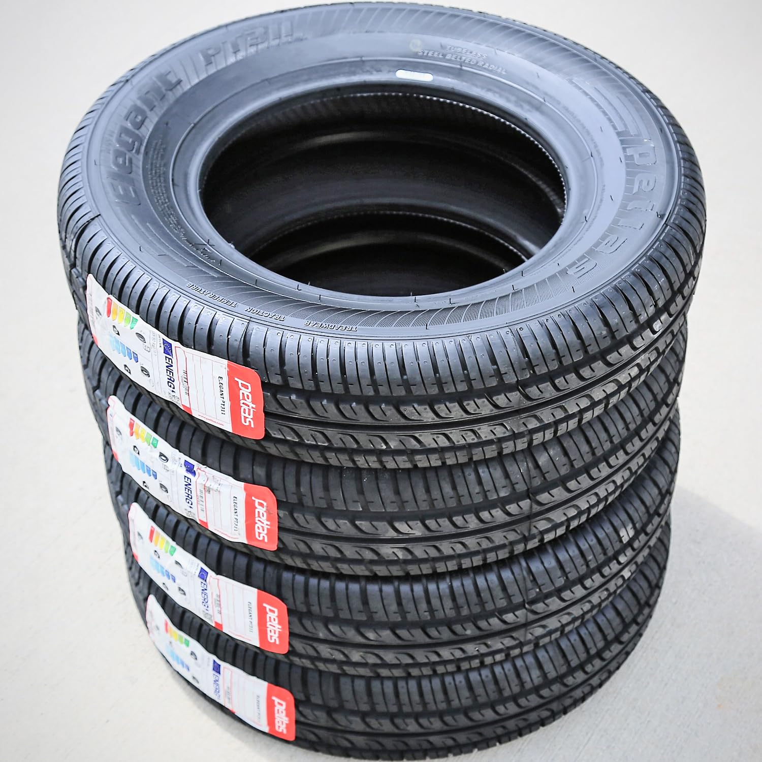 Elegant PT311 Summer 155/65R14 75T Passenger Car Tires - All-Season Performance for Sedans & Compact Cars - Perfect for City Driving & Highway Commuting