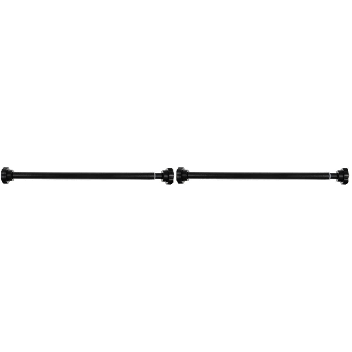 LIFKOME 2-Pack Adjustable Telescopic Shower Curtain Rod - No Drill Punch-Free Bathroom Tension Rod for Easy Installation - Perfect for Bathrooms, Showers, and Closets