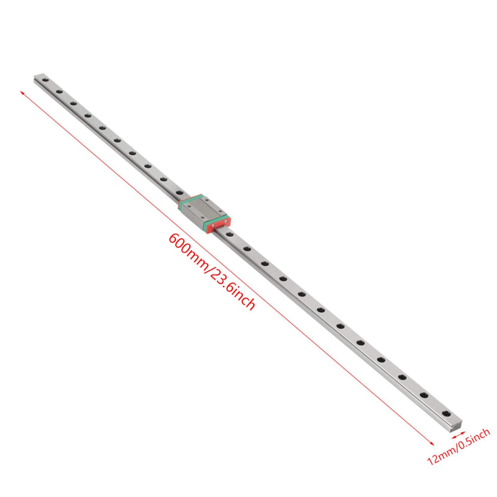 Tnfeeon MGN12H Linear Rail Carriage - High Accuracy for CNC & Automation