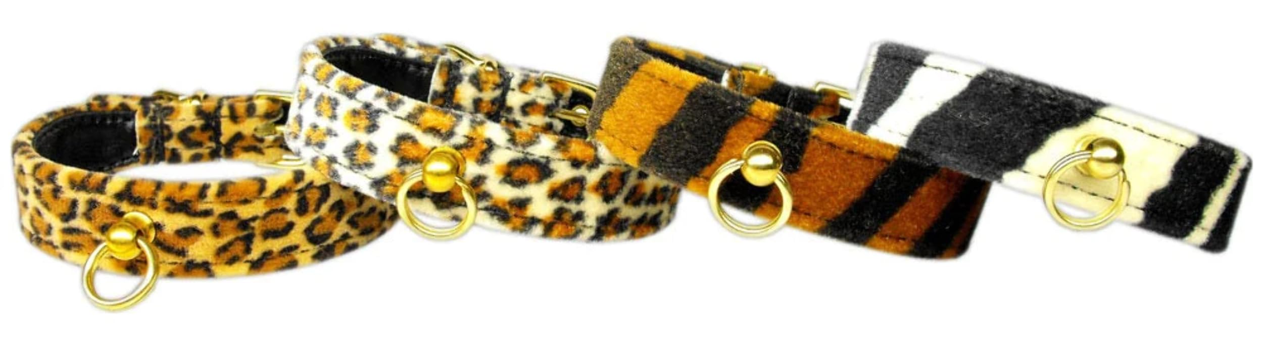 Zebra Print Dog Collar for Small & Large Dogs - Adjustable Pet Collar with Durable Nylon - Perfect for Walking, Training & Outdoor Adventures