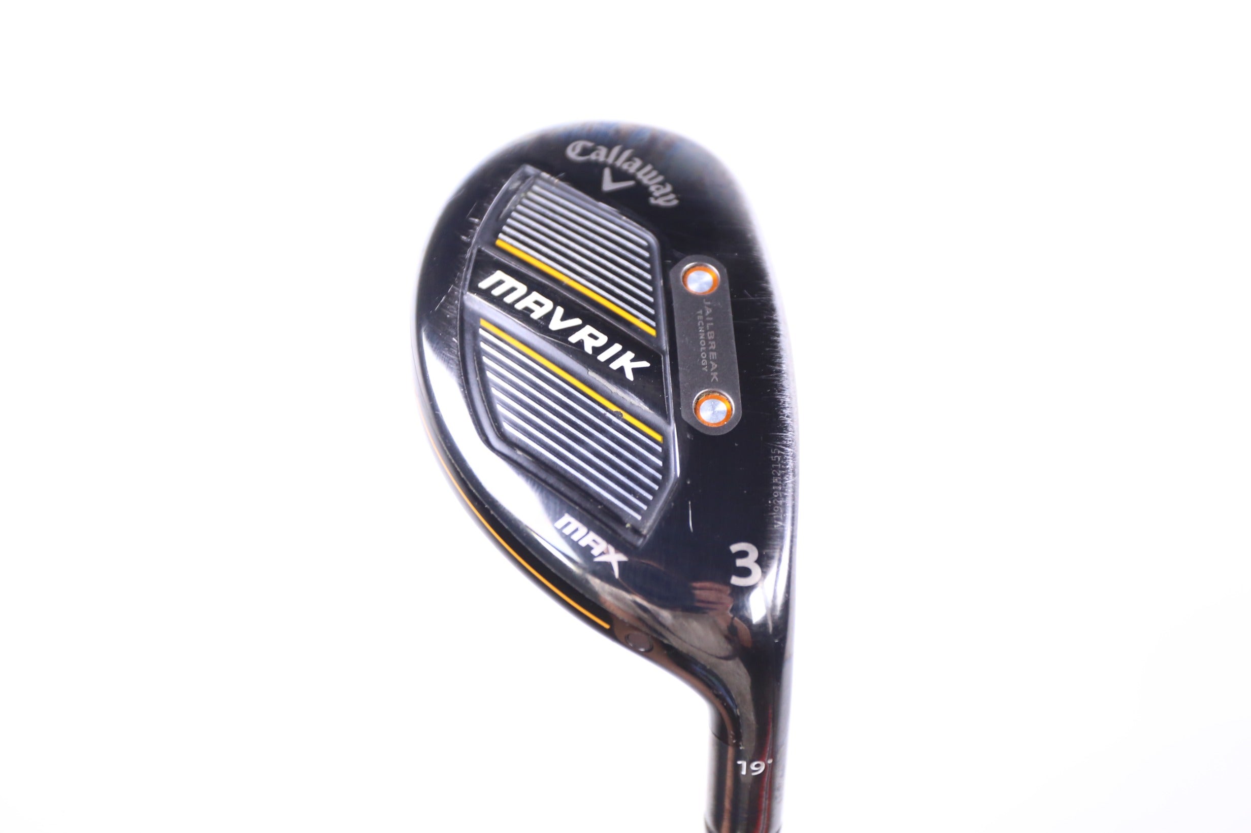 Used Callaway Mavrik Max 3H Hybrid Golf Club - Right Handed 19° Regular Flex for Men - Perfect for Fairway Shots & Rough Recovery