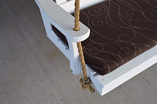 A&L Furniture 9-Foot Rope Hanging Kit for Amish-Made Porch Swings and Swing Beds - Heavy Duty 1/2