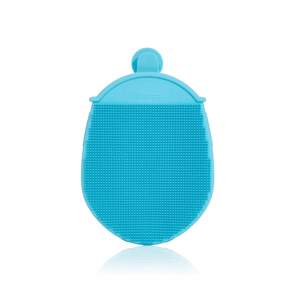Fridababy Dermafrida Bath Mitt - Gentle Exfoliating Washcloth for Baby's Sensitive Skin | Perfect for Newborn Bath Time & Eczema Care