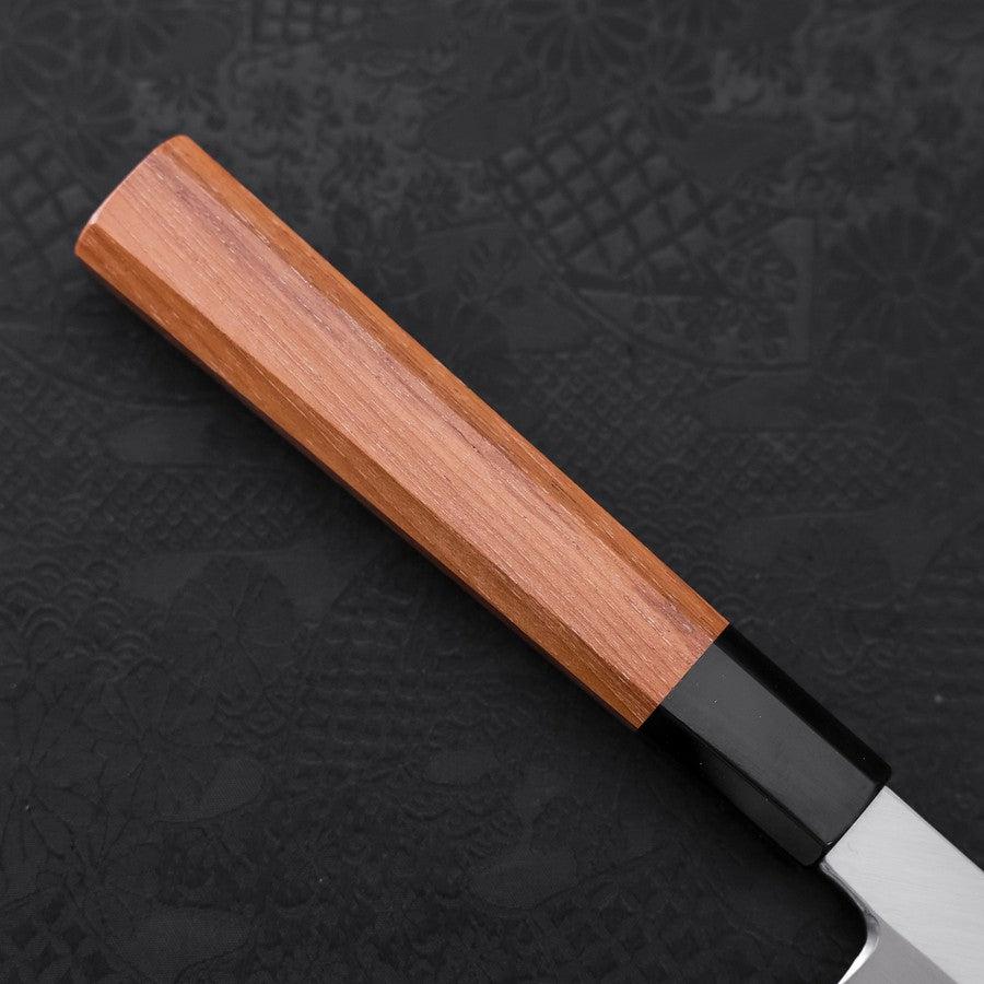 Premium Sakimaru Takohiki Japanese Knife - Blue Steel #2 Kasumi Finish with Buffalo Teak Handle (330mm) - Perfect for Sushi, Sashimi & Precision Cutting