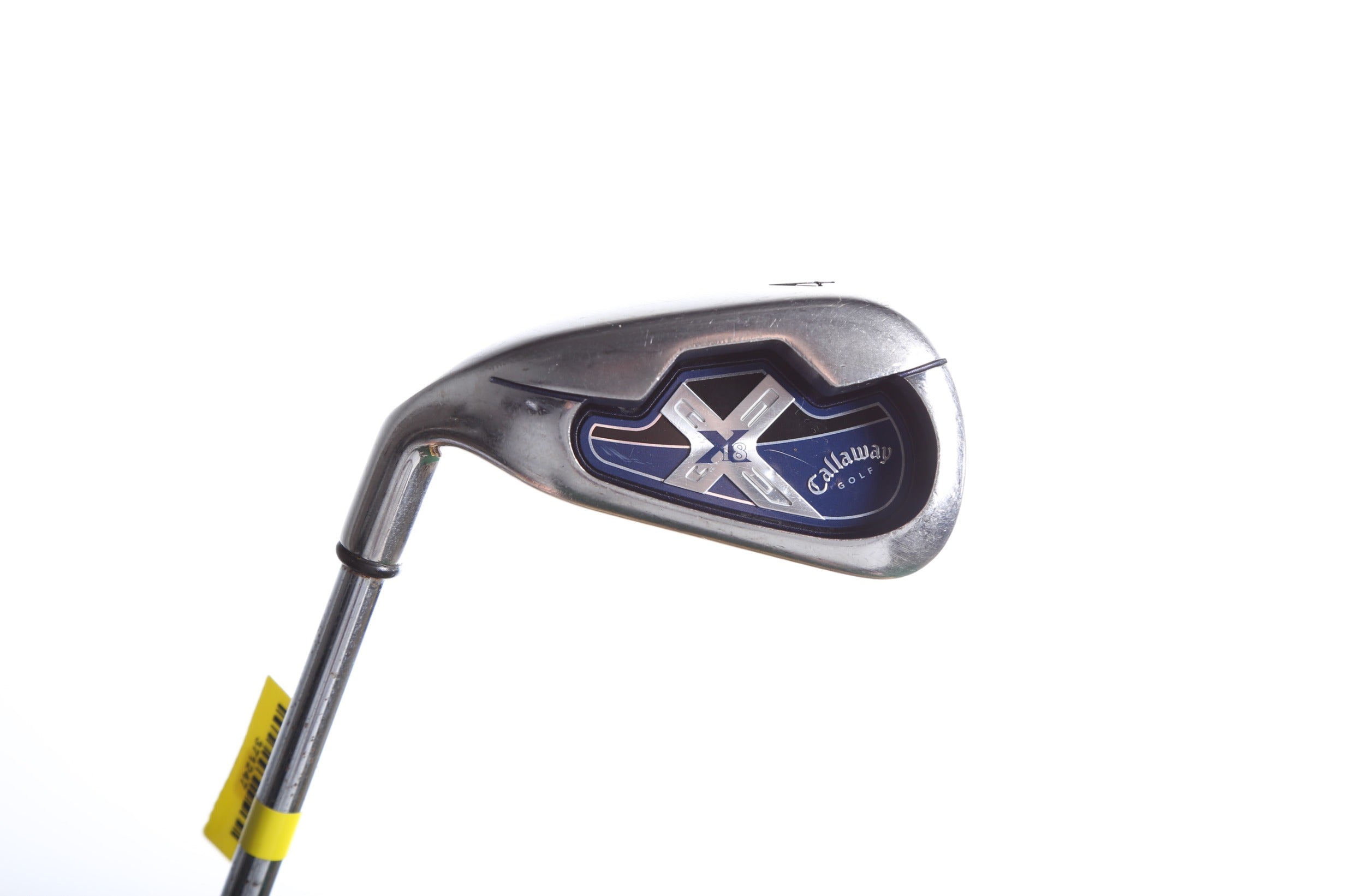 Used Callaway X 18 Left Handed 4 Iron Golf Club - Uniflex Steel Shaft - Great for Left-Handed Golfers & Practice Sessions